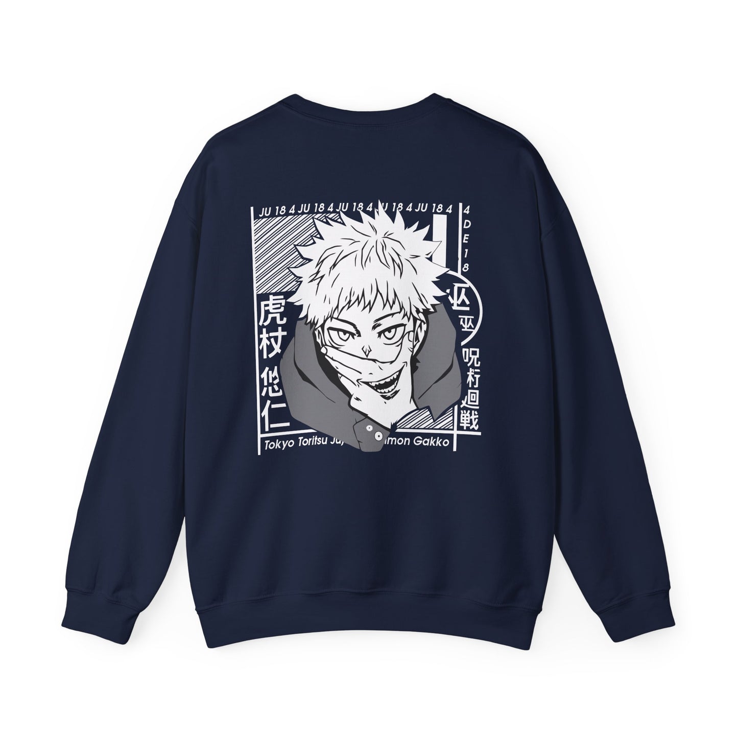 Yuji Itadori "Cursed Energy" Jujutsu Kaisen Crewneck Sweatshirt
