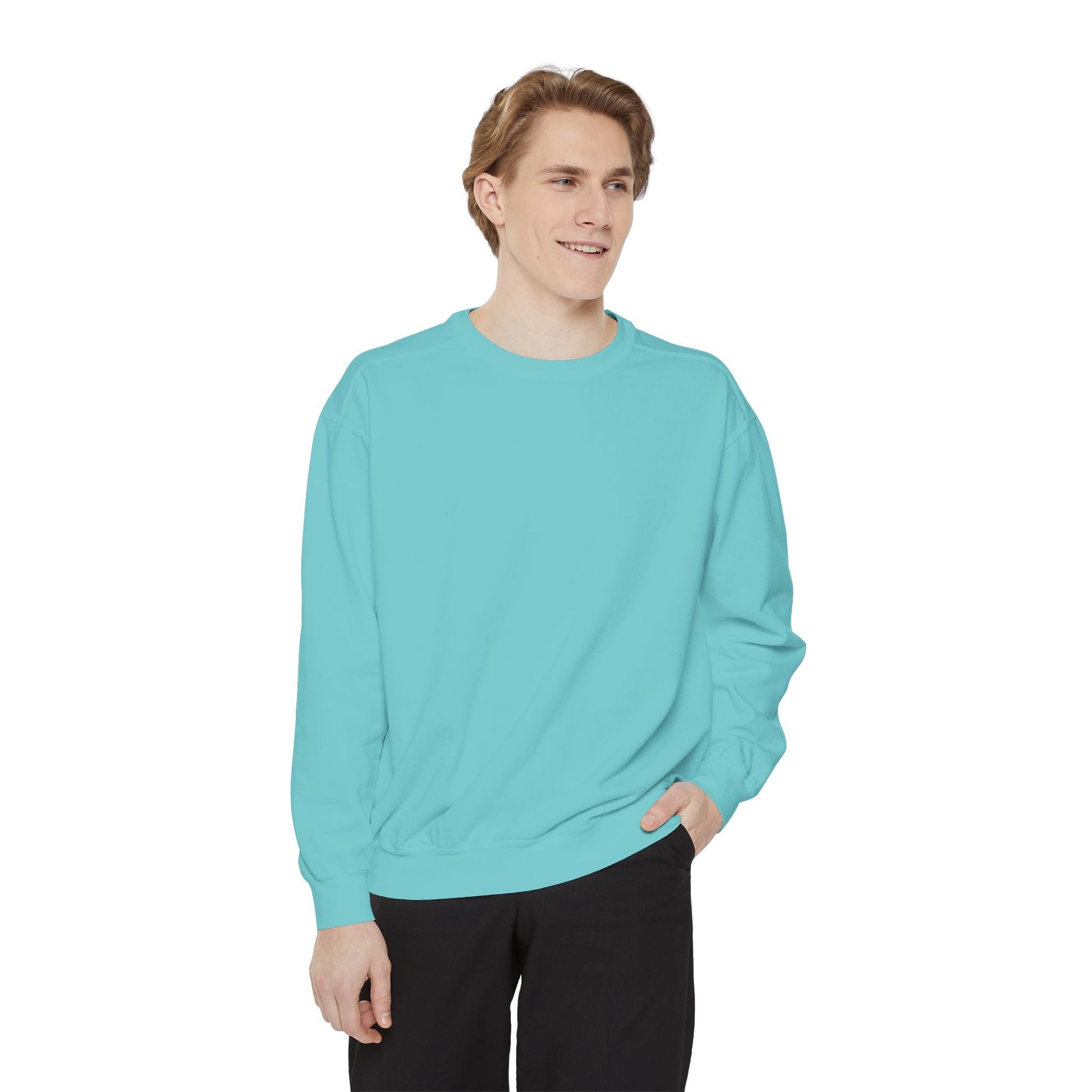 Artistic Unisex Sweatshirt - Colorful Face Design, Cozy Casual Wear, Perfect for Gifts, Fall Fashion, Unique Style Printify