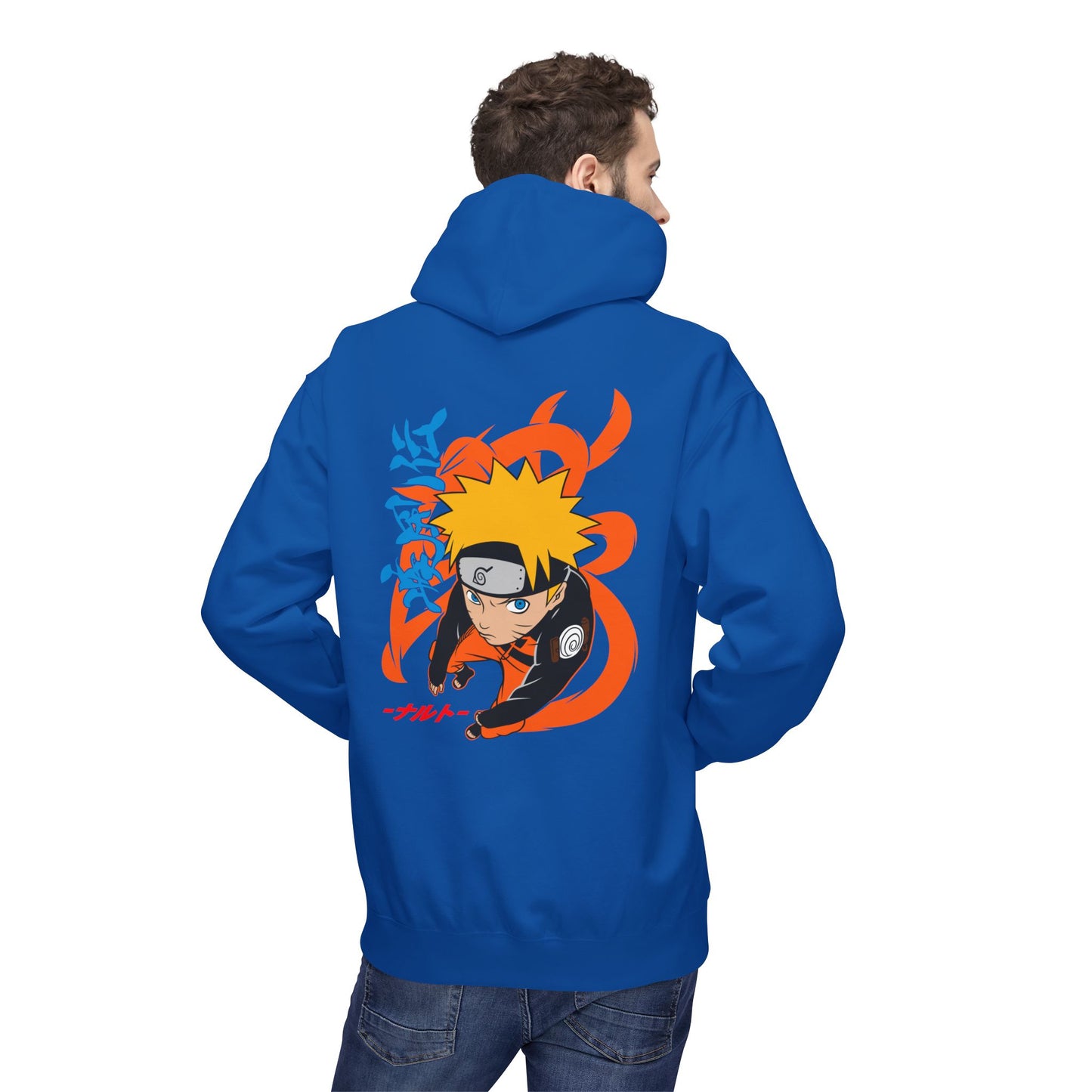 Naruto Shippuden Naruto Uzumaki Action Hoodie — Anime Graphic Pullover