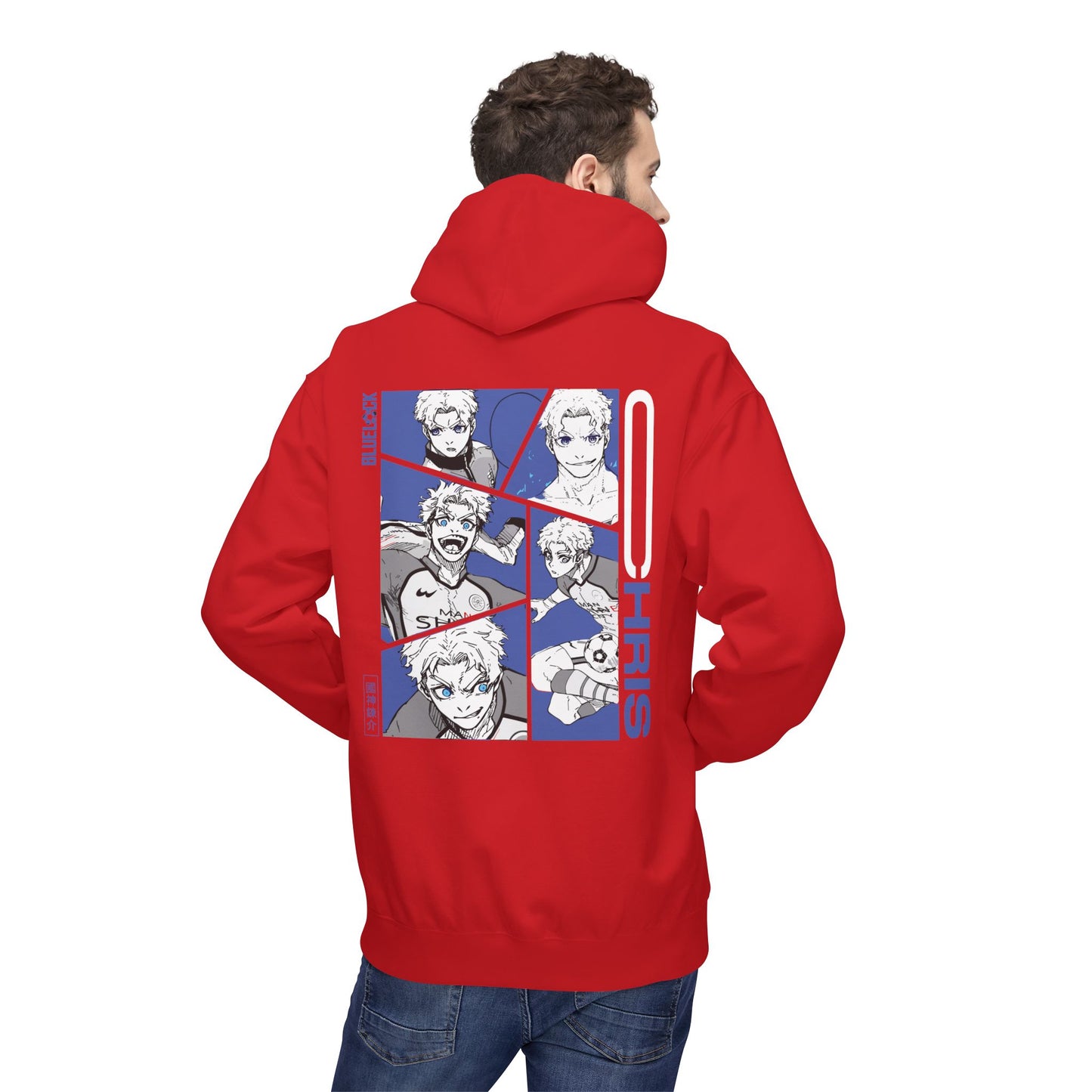 Chris "Prince" Blue Lock Hoodie | Maklenn