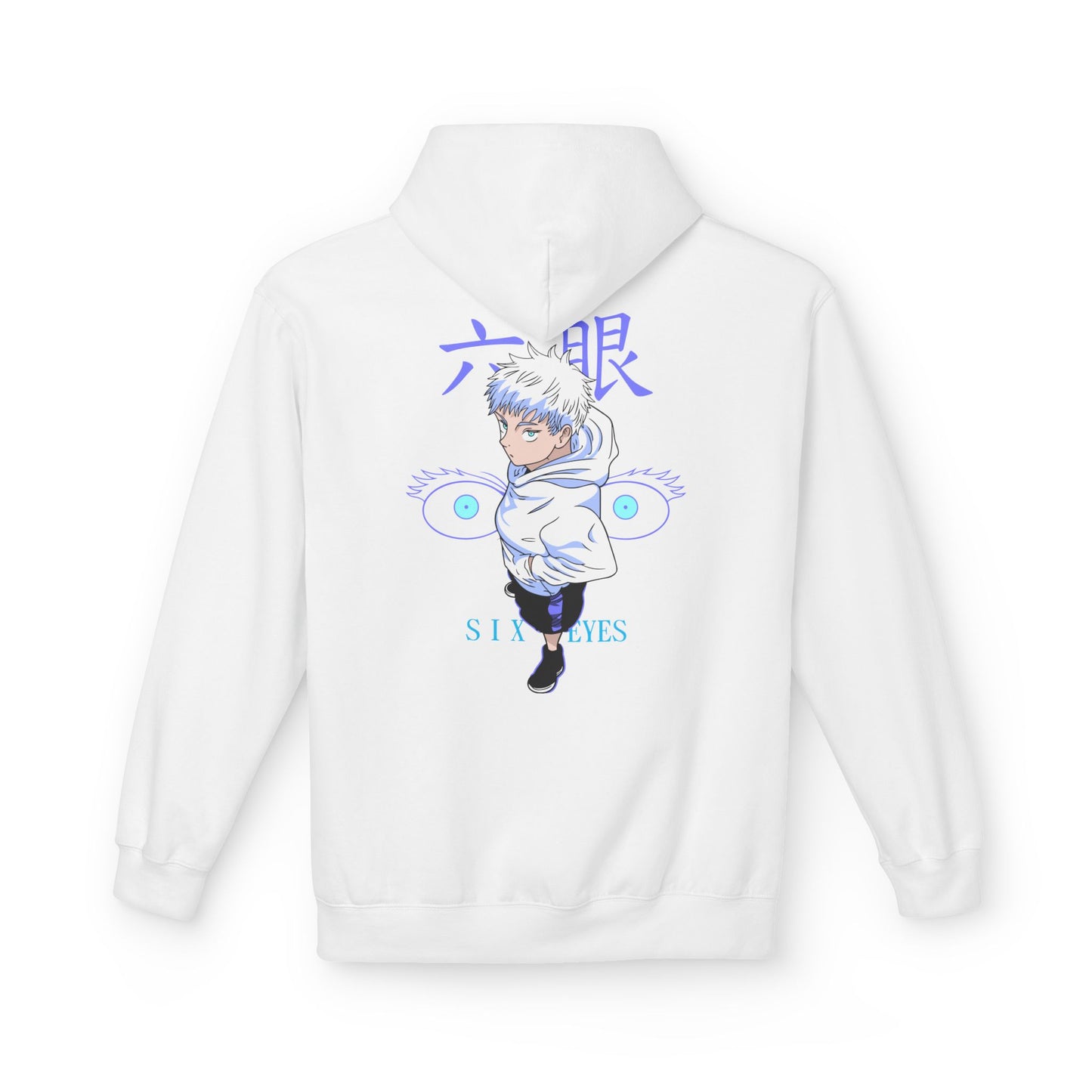 Jujutsu Kaisen Satoru Gojo Hoodie — Six Eyes Graphic Anime Pullover