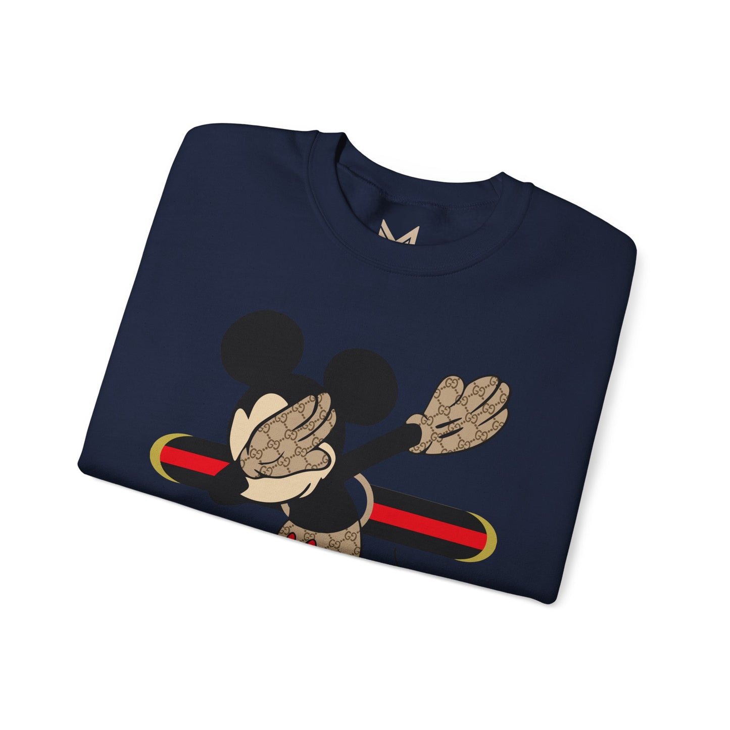 Mickey Mouse Graphic Crewneck Sweatshirt, Unisex Warm Casual Wear, Perfect for Disney Fans, Gift for Birthdays, Cozy Lounge Top Printify