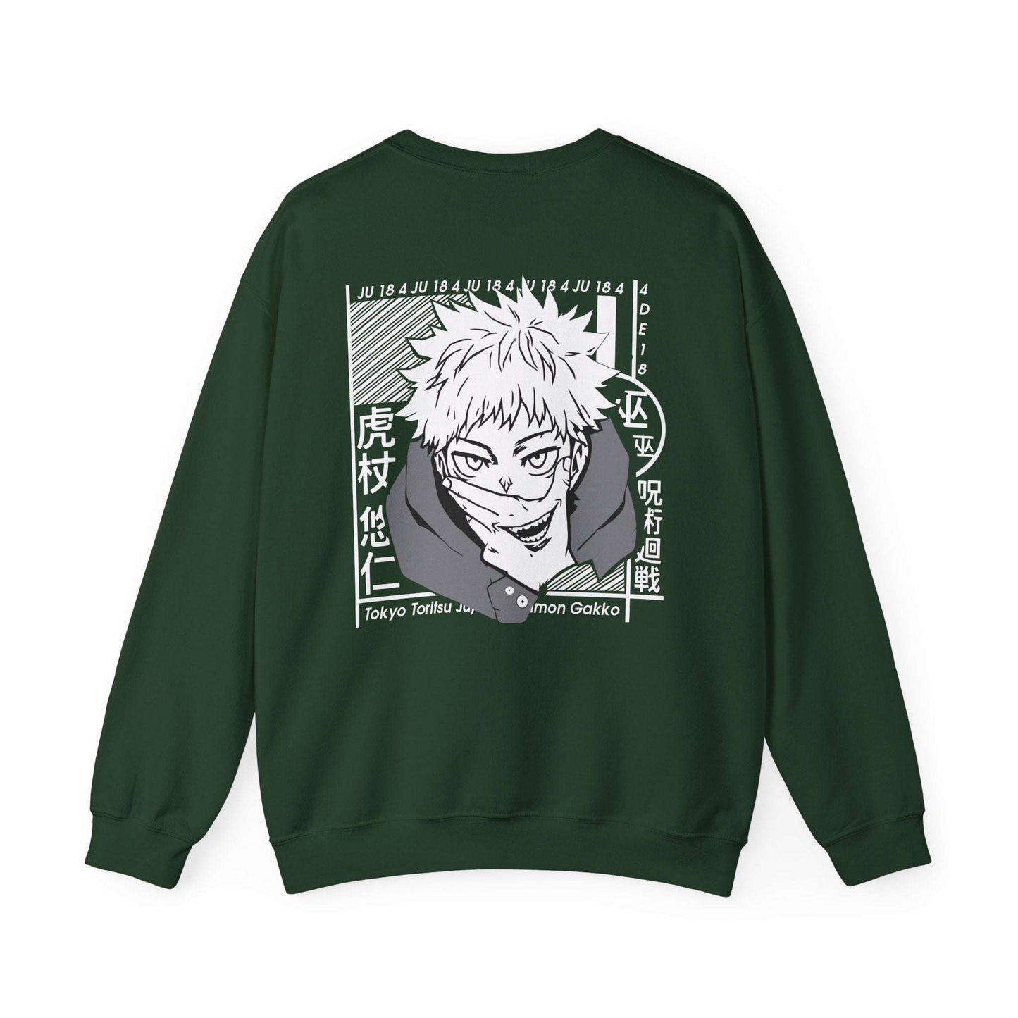 Jujutsu Kaisen Yuji Itadori Crewneck Sweatshirt Maklenn Jujutsu Kaisen Yuji Itadori Crewneck Sweatshirt Sweatshirt Maklenn www.maklenn.com India 33.23