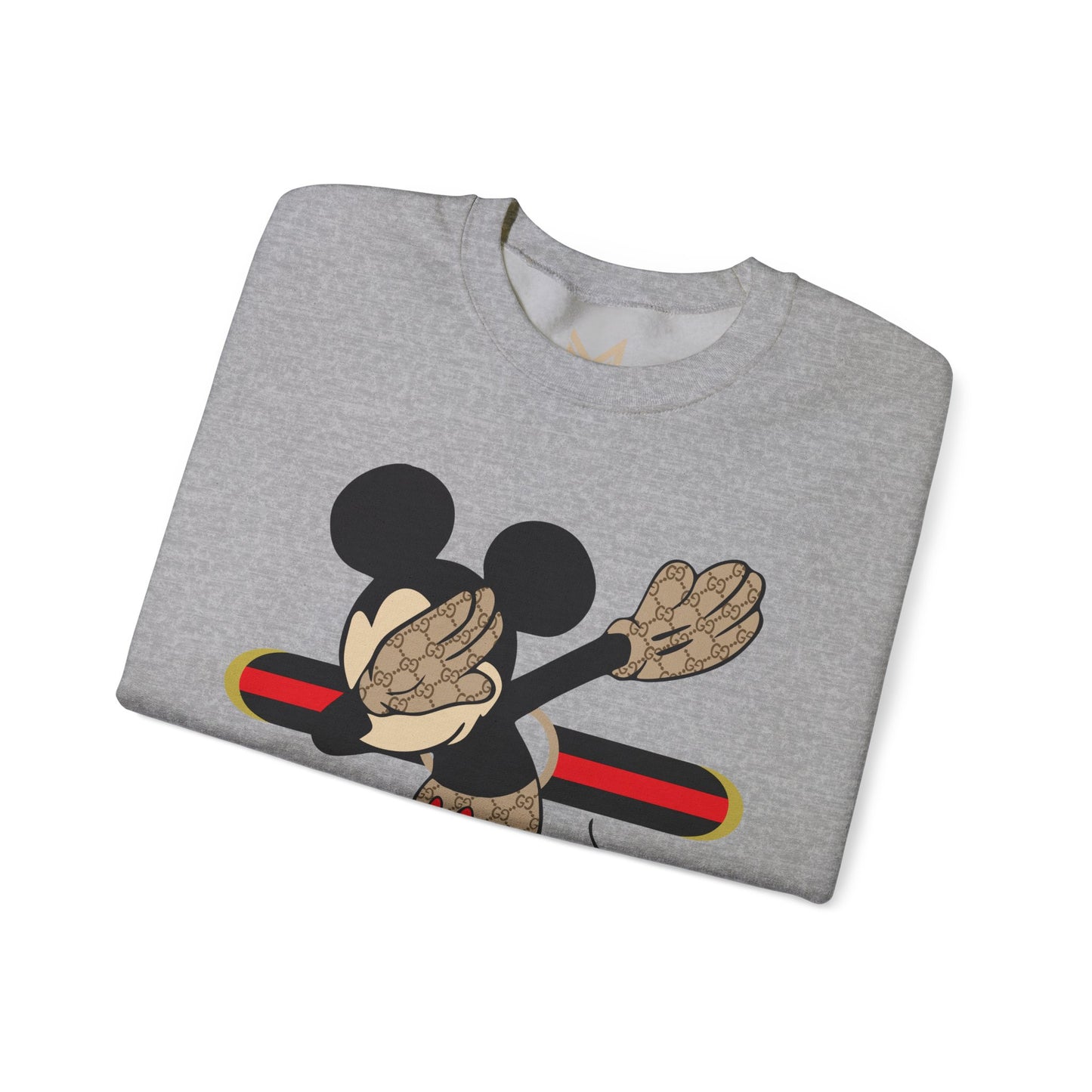 Mickey Mouse Graphic Crewneck Sweatshirt, Unisex Warm Casual Wear, Perfect for Disney Fans, Gift for Birthdays, Cozy Lounge Top Printify