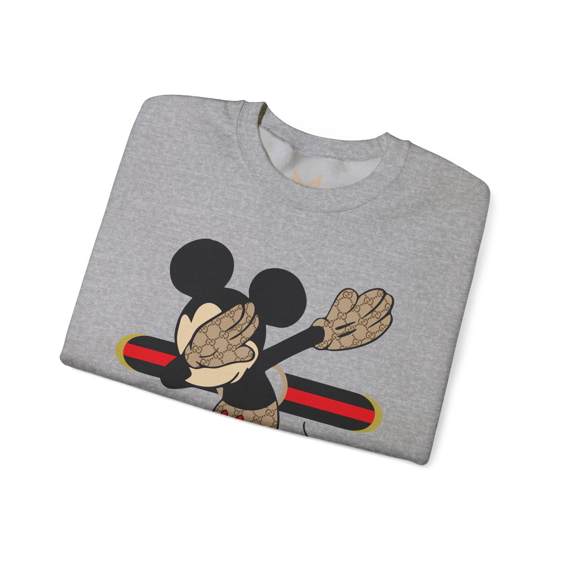 Mickey Mouse Graphic Crewneck Sweatshirt, Unisex Warm Casual Wear, Perfect for Disney Fans, Gift for Birthdays, Cozy Lounge Top Printify