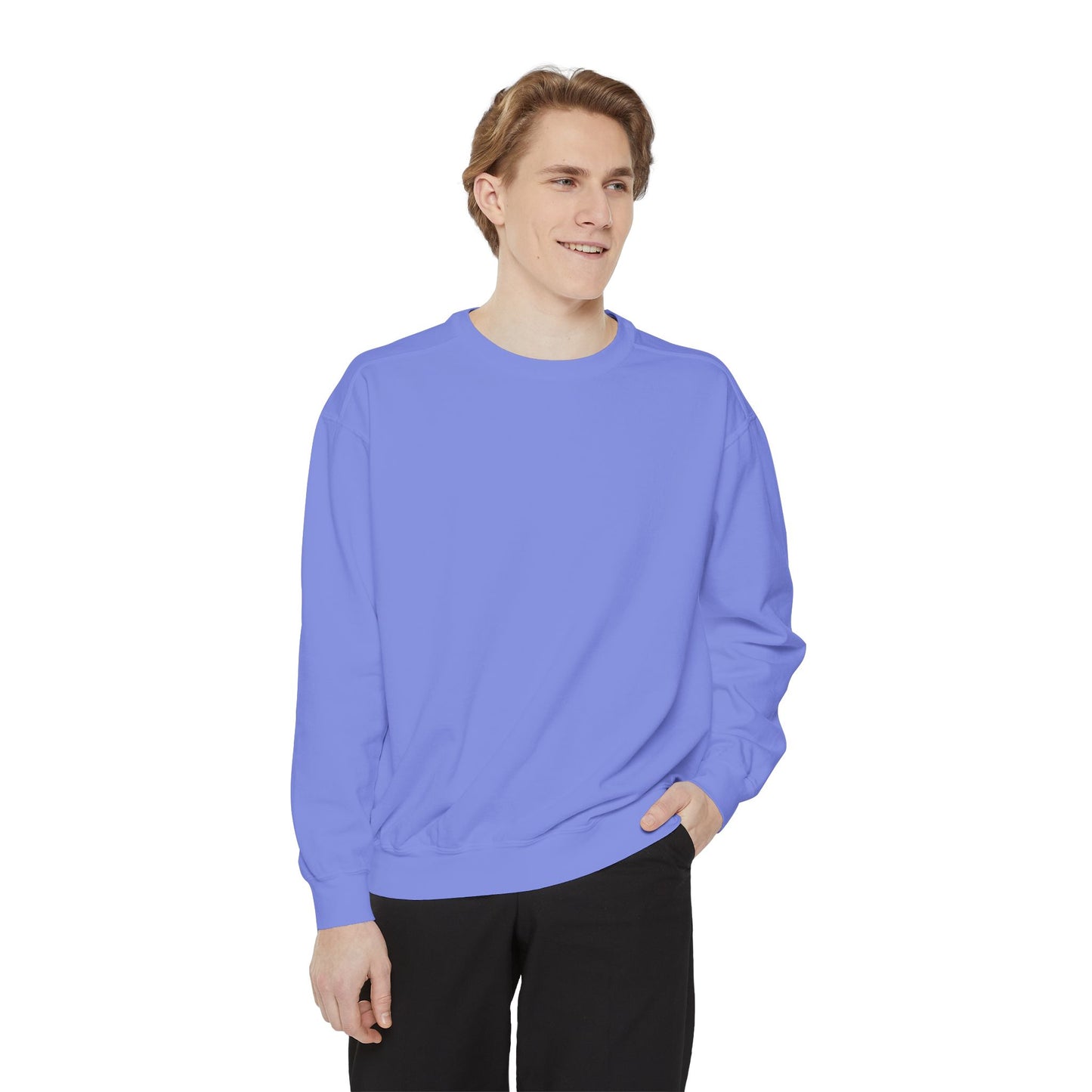 Artistic Unisex Sweatshirt - Colorful Face Design, Cozy Casual Wear, Perfect for Gifts, Fall Fashion, Unique Style Printify