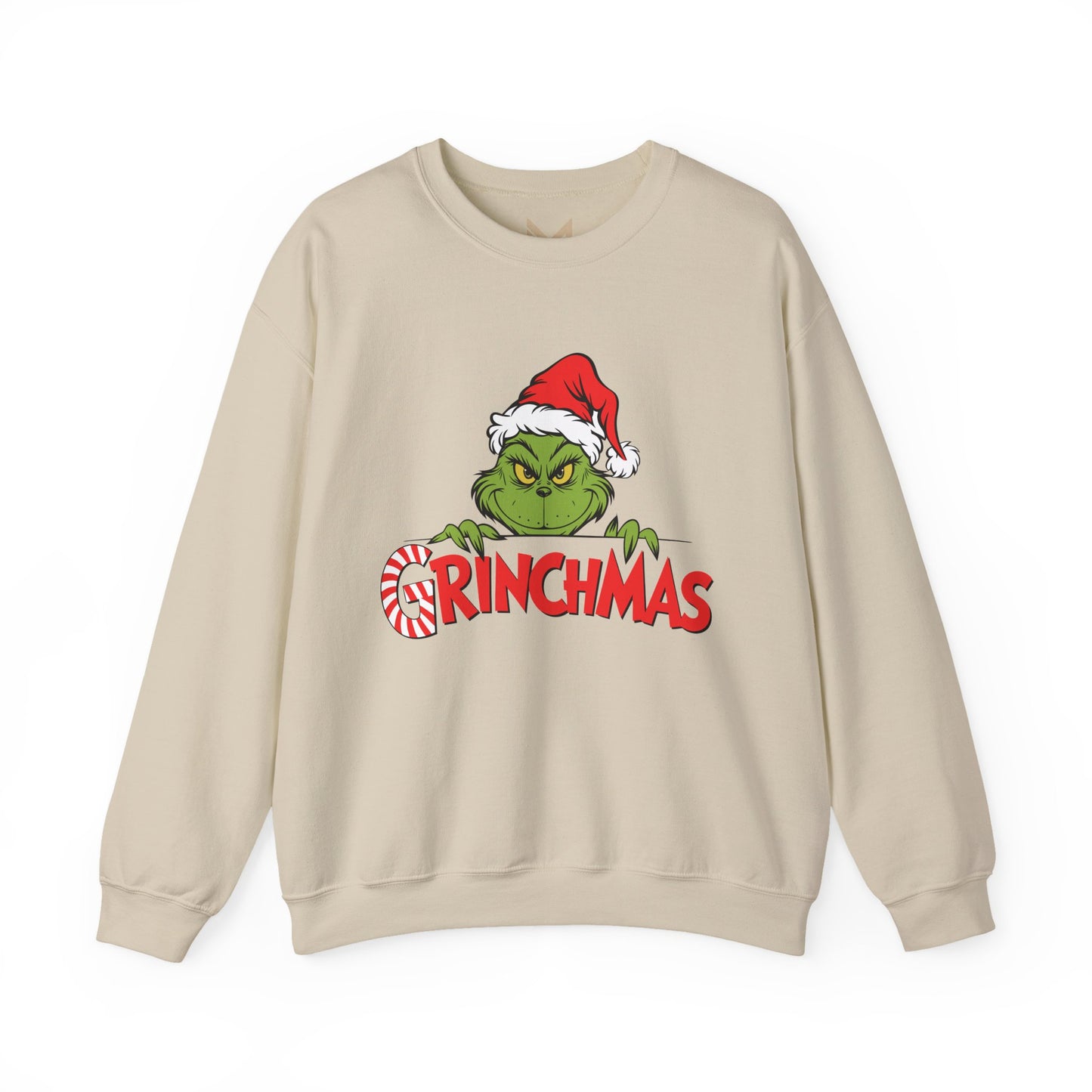 Grinchmas Sweatshirt – Funny Christmas Crewneck with Holiday Grinch Design Printify
