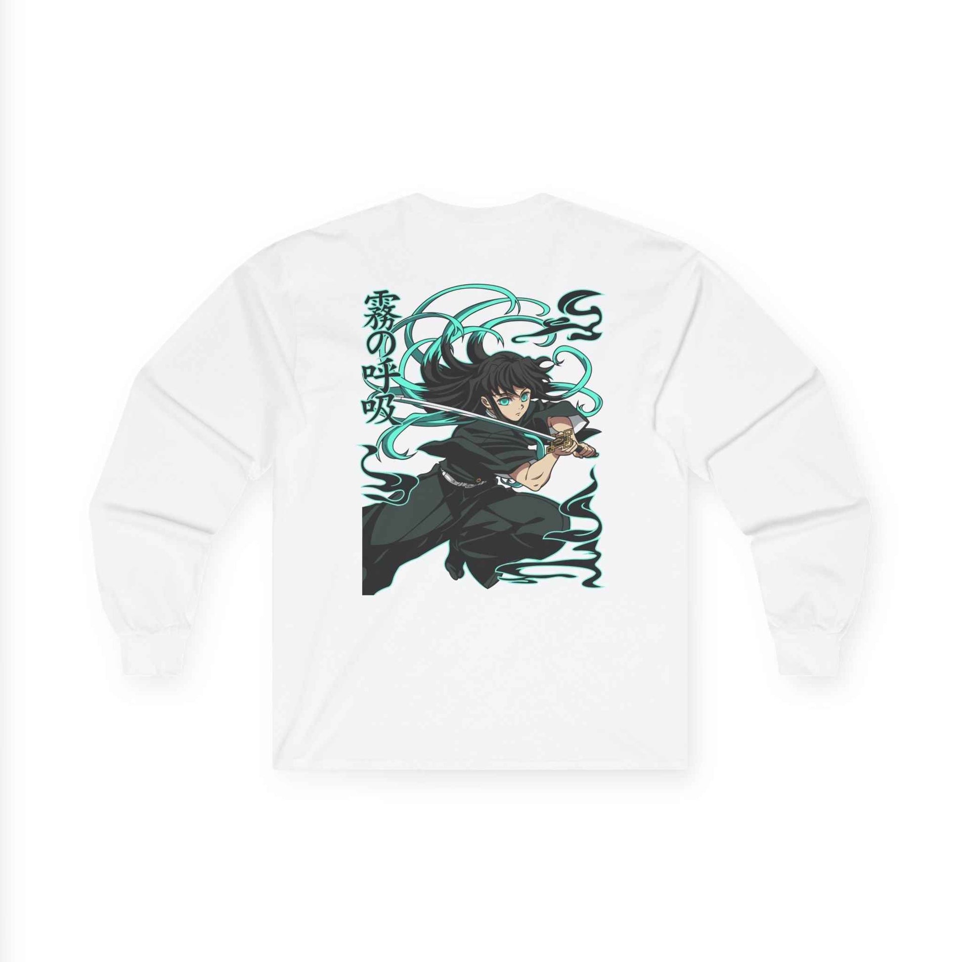 Long Sleeve Tee - Muichiro Tokito (Mist) Hashira Demon Slayer Design