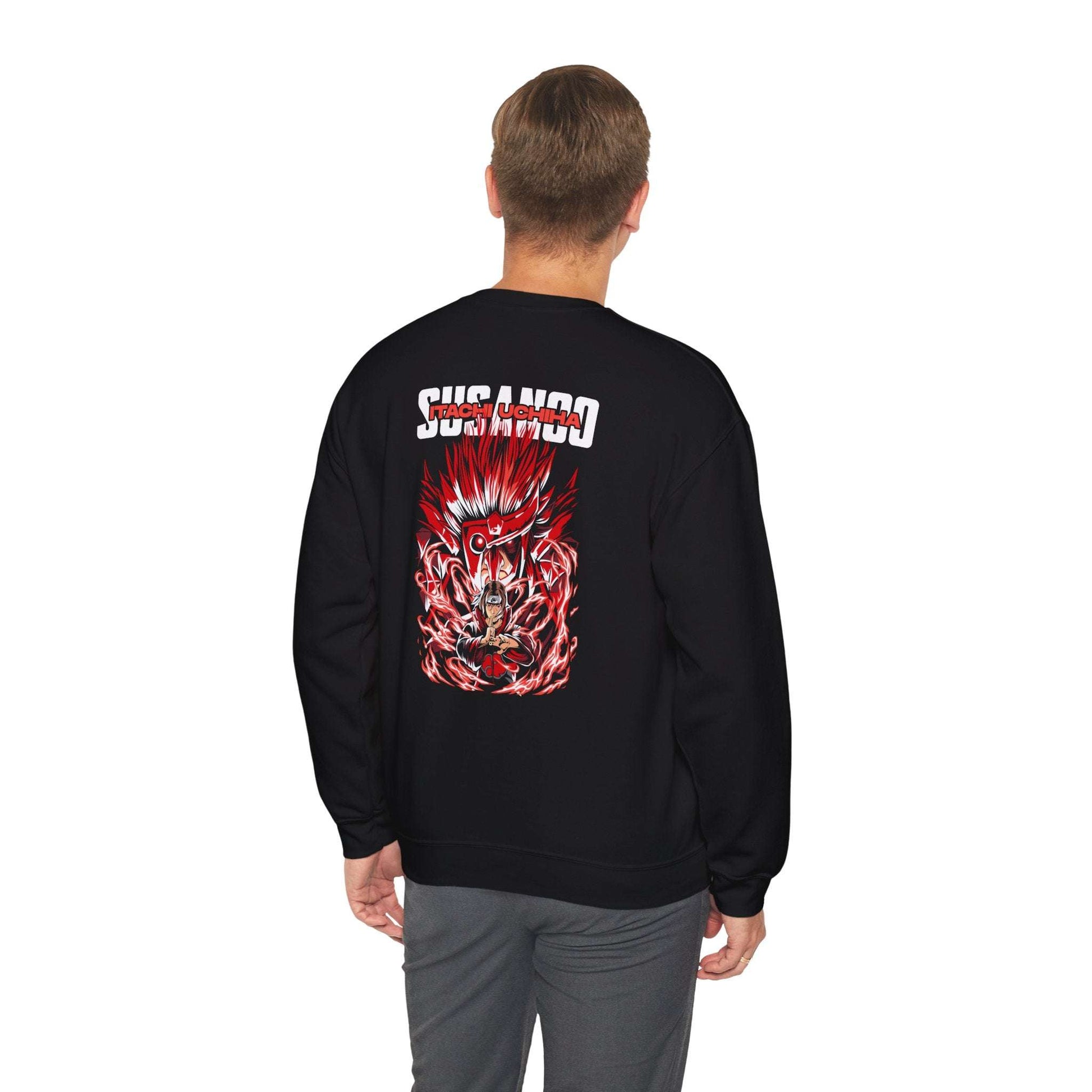 Crewneck Sweatshirt — Susanoo Anime Graphic Pullover (Red Flame Design) Maklenn Crewneck Sweatshirt — Susanoo Anime Graphic Pullover (Red Flame Design) Sweatshirt Maklenn www.maklenn.com India 33.23