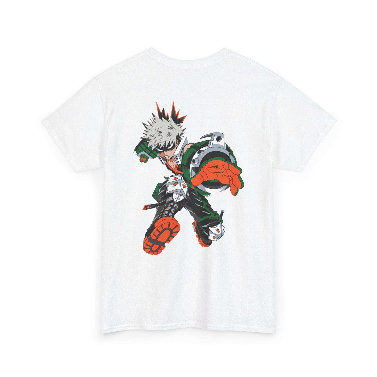 Anime Graphic Tee — Dynamic Action Back Print with Small Chest Logo Maklenn Anime Graphic Tee — Dynamic Action Back Print with Small Chest Logo T-Shirt Maklenn www.maklenn.com India 21.80