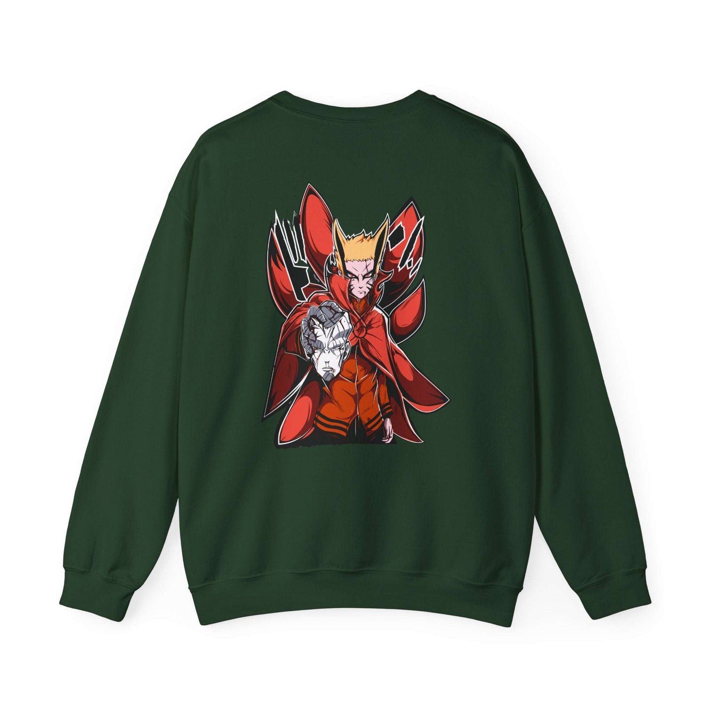 Anime Red Demon Crewneck Sweatshirt — Naruto-Inspired Kurama & Shadow Art Maklenn Anime Red Demon Crewneck Sweatshirt — Naruto-Inspired Kurama & Shadow Art Sweatshirt Maklenn www.maklenn.com India 33.23