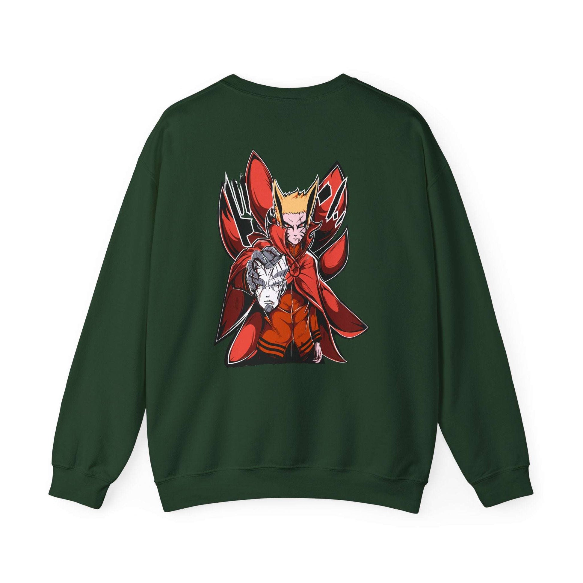 Anime Red Demon Crewneck Sweatshirt — Naruto-Inspired Kurama & Shadow Art Maklenn Anime Red Demon Crewneck Sweatshirt — Naruto-Inspired Kurama & Shadow Art Sweatshirt Maklenn www.maklenn.com India 33.23
