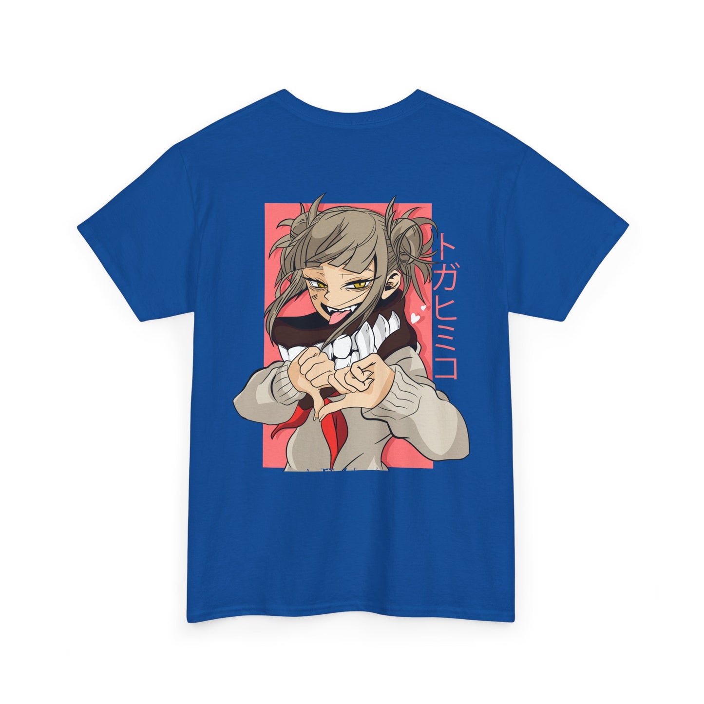 Anime Character Tee — Cute Girl Heart Gesture Graphic T-Shirt