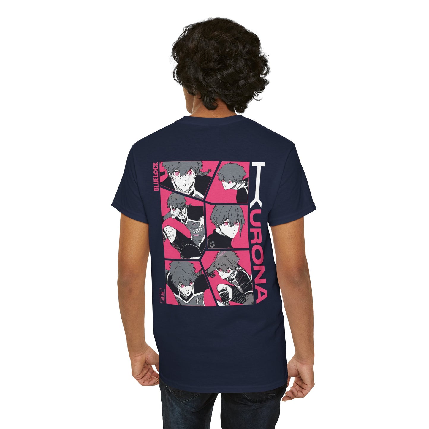 Kurona "Twin Fang" Blue Lock Heavyweight Tee | Maklenn
