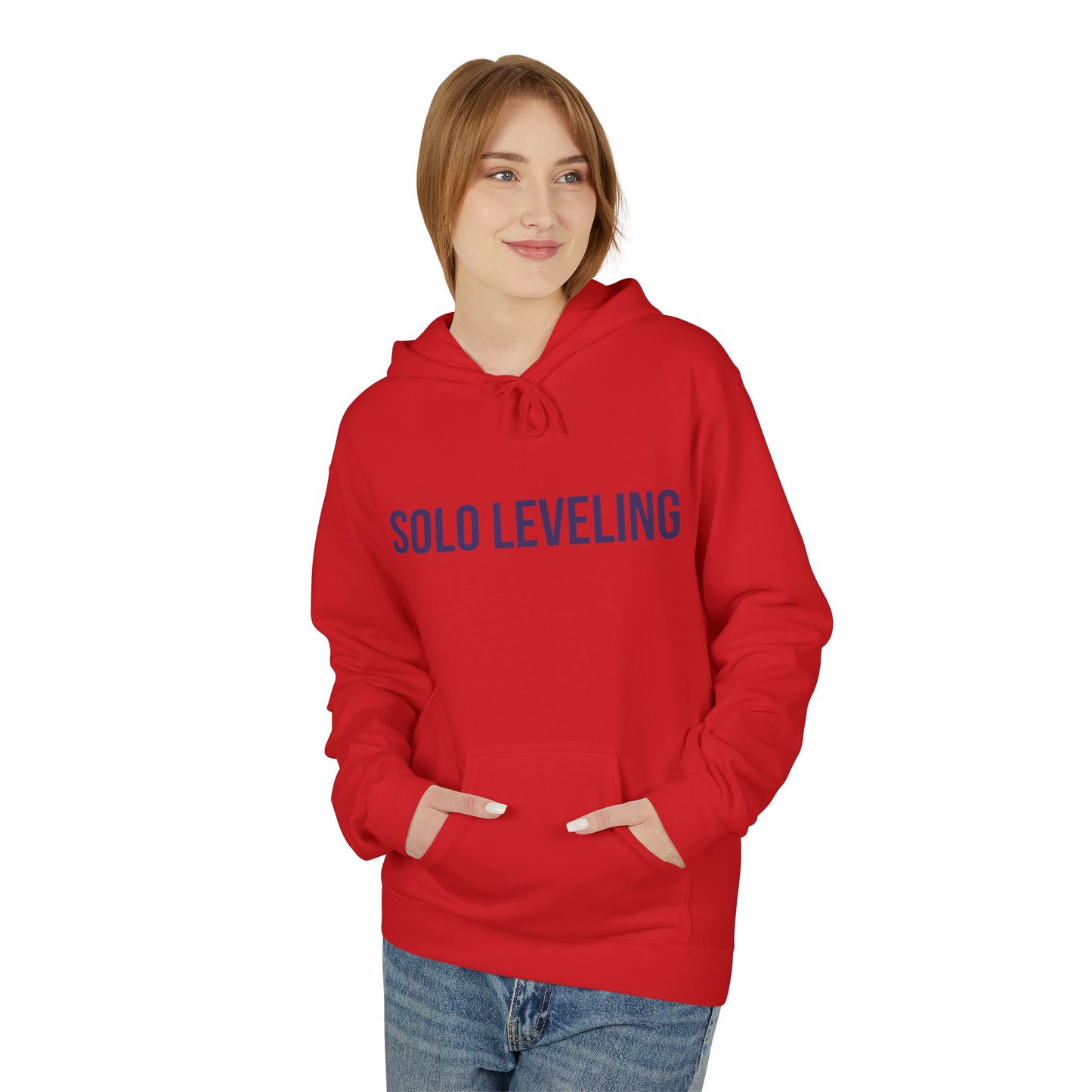 Hoodie — Solo Leveling Anime Graphic Pullover (Korean Text)