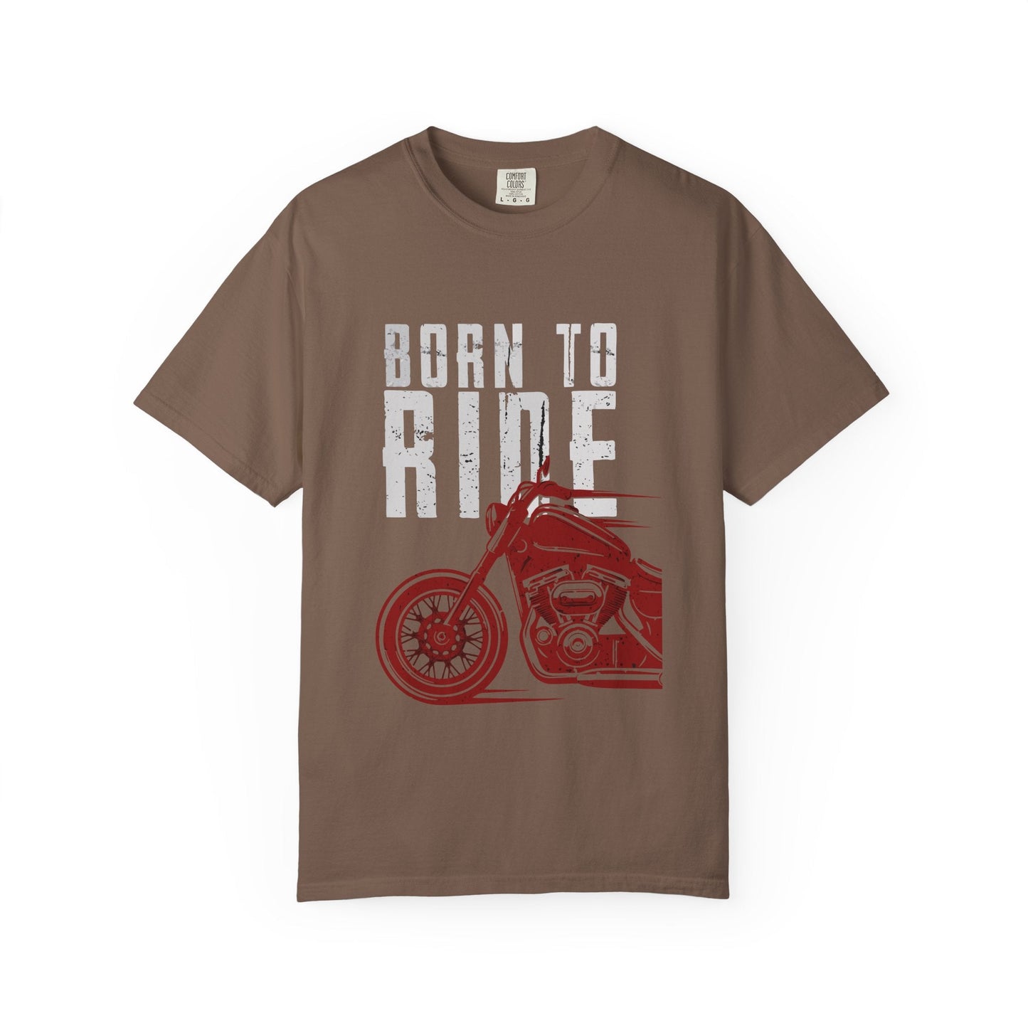 Born to Ride Motorcycle T-Shirt, Unisex Tee, Biker Apparel, Gift for Motorcycle Lovers, Casual Wear, Adventure Enthusiast Shirt - Maklenn