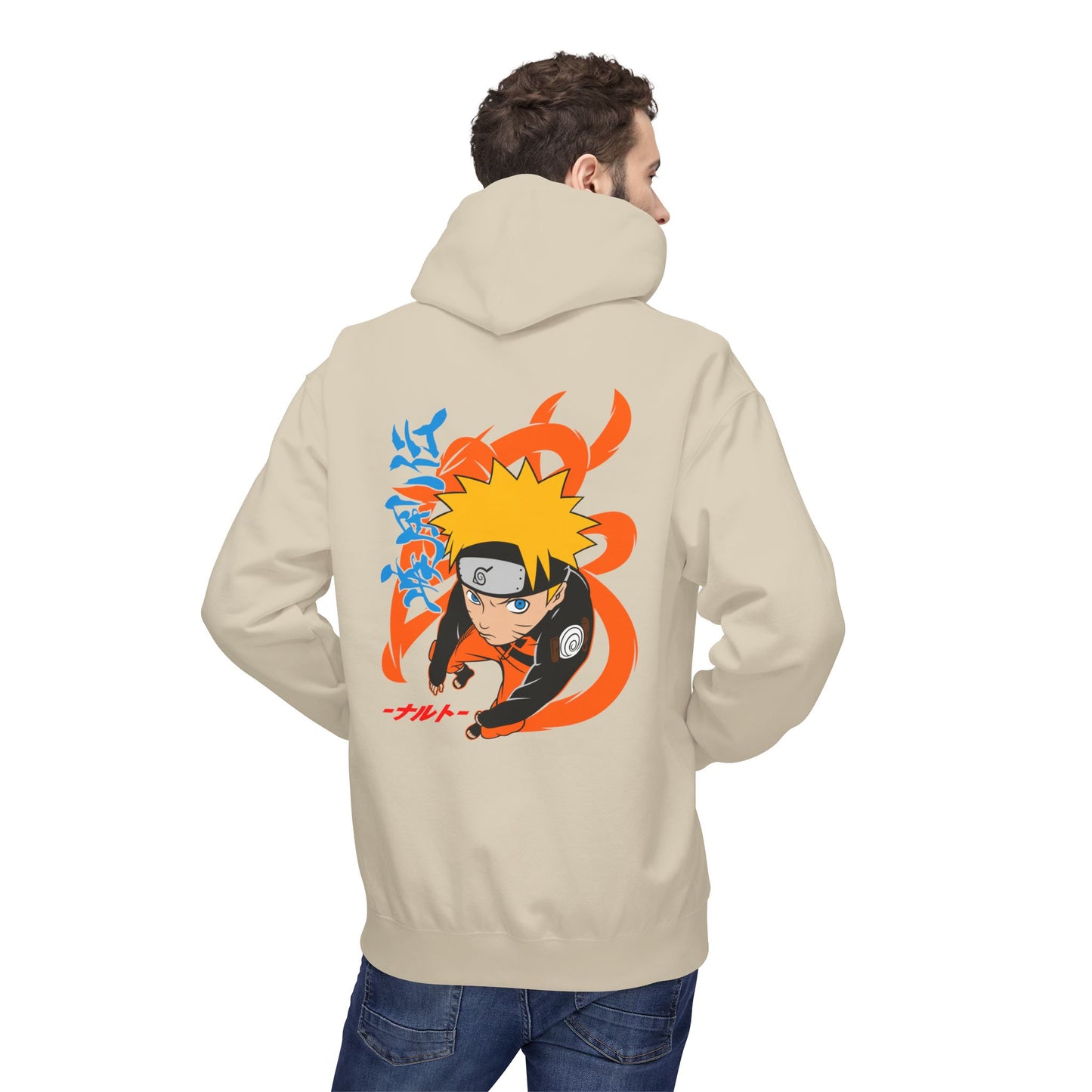 Naruto Shippuden Naruto Uzumaki Action Hoodie — Anime Graphic Pullover