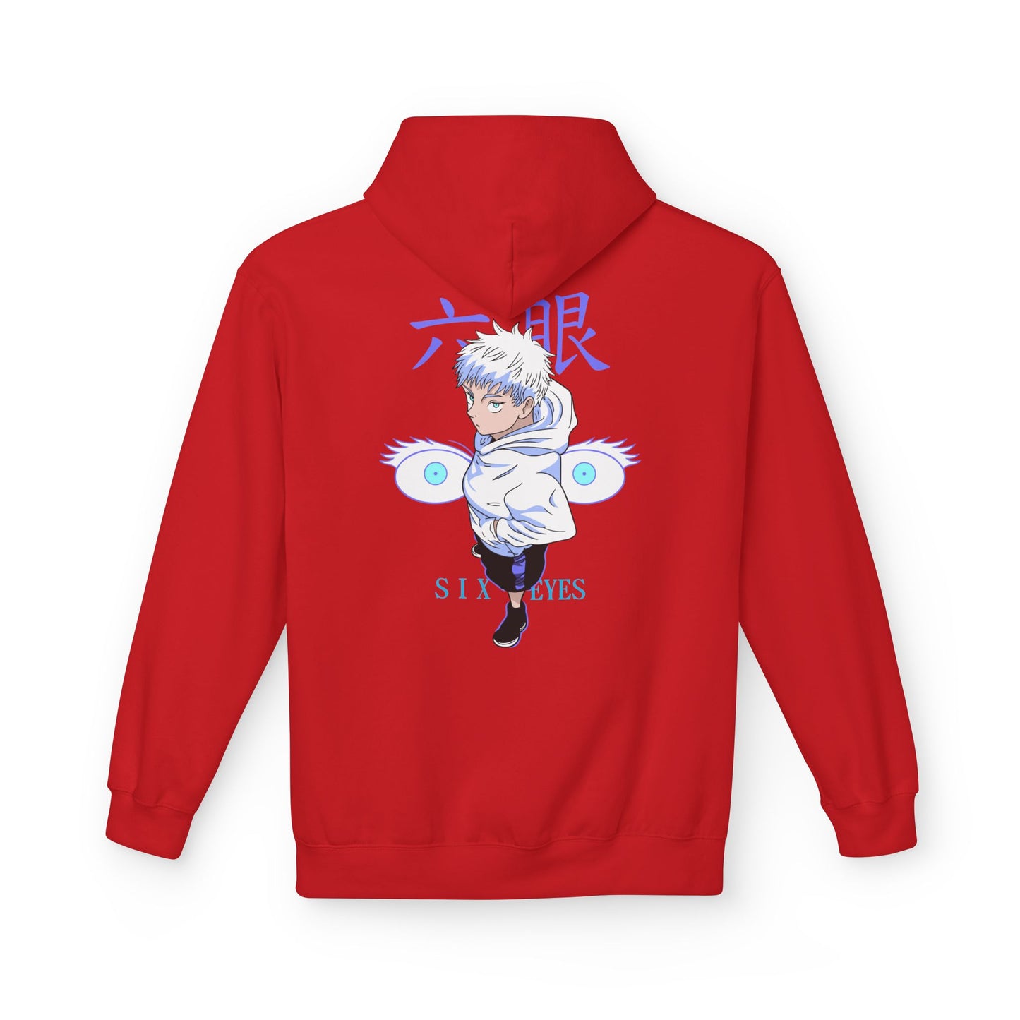 Jujutsu Kaisen Satoru Gojo Hoodie — Six Eyes Graphic Anime Pullover