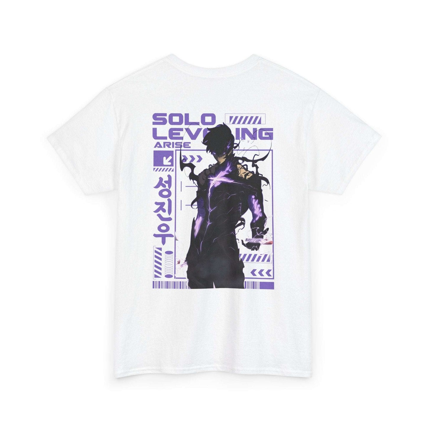 Solo Leveling Graphic Tee — Anime Manga Backprint Shirt Maklenn Solo Leveling Graphic Tee — Anime Manga Backprint Shirt T-Shirt Maklenn www.maklenn.com India 21.80