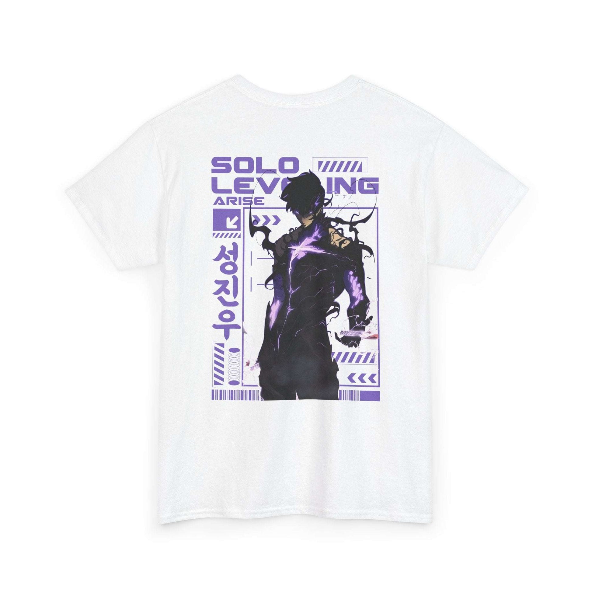 Solo Leveling Graphic Tee — Anime Manga Backprint Shirt Maklenn Solo Leveling Graphic Tee — Anime Manga Backprint Shirt T-Shirt Maklenn www.maklenn.com India 21.80