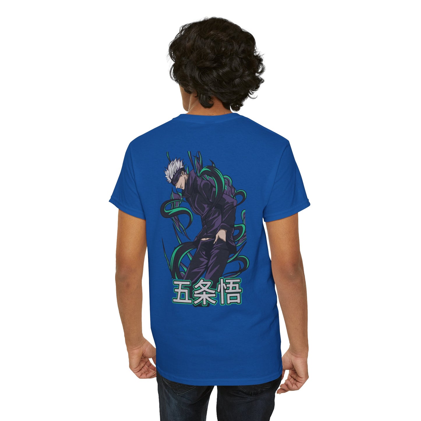 Jujutsu Kaisen Graphic Tee — Gojo Satoru Back Print Shirt