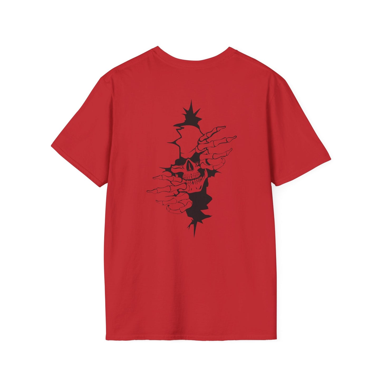Edgy Skull Graphic Tee | Perfect for Casual Outings, Festivals, Halloween, and Gifts for Punk Rock Lovers Printify