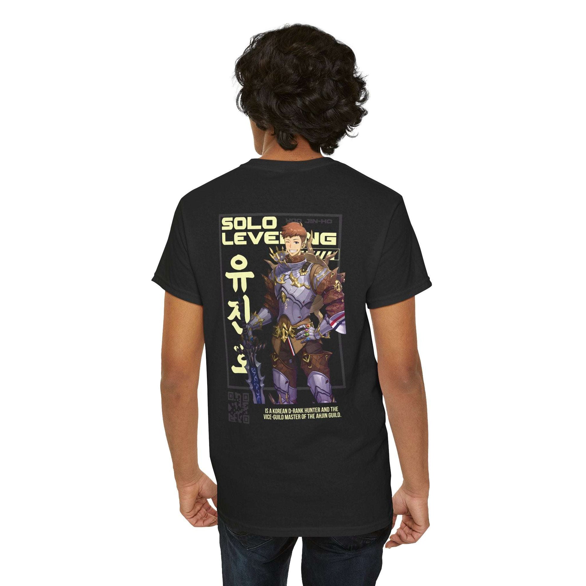 Solo Leveling T-Shirt — Anime Fantasy Graphic Tee (Front Text & Back Hunter Art) Maklenn Solo Leveling T-Shirt — Anime Fantasy Graphic Tee (Front Text & Back Hunter Art) T-Shirt Maklenn www.maklenn.com India 21.80