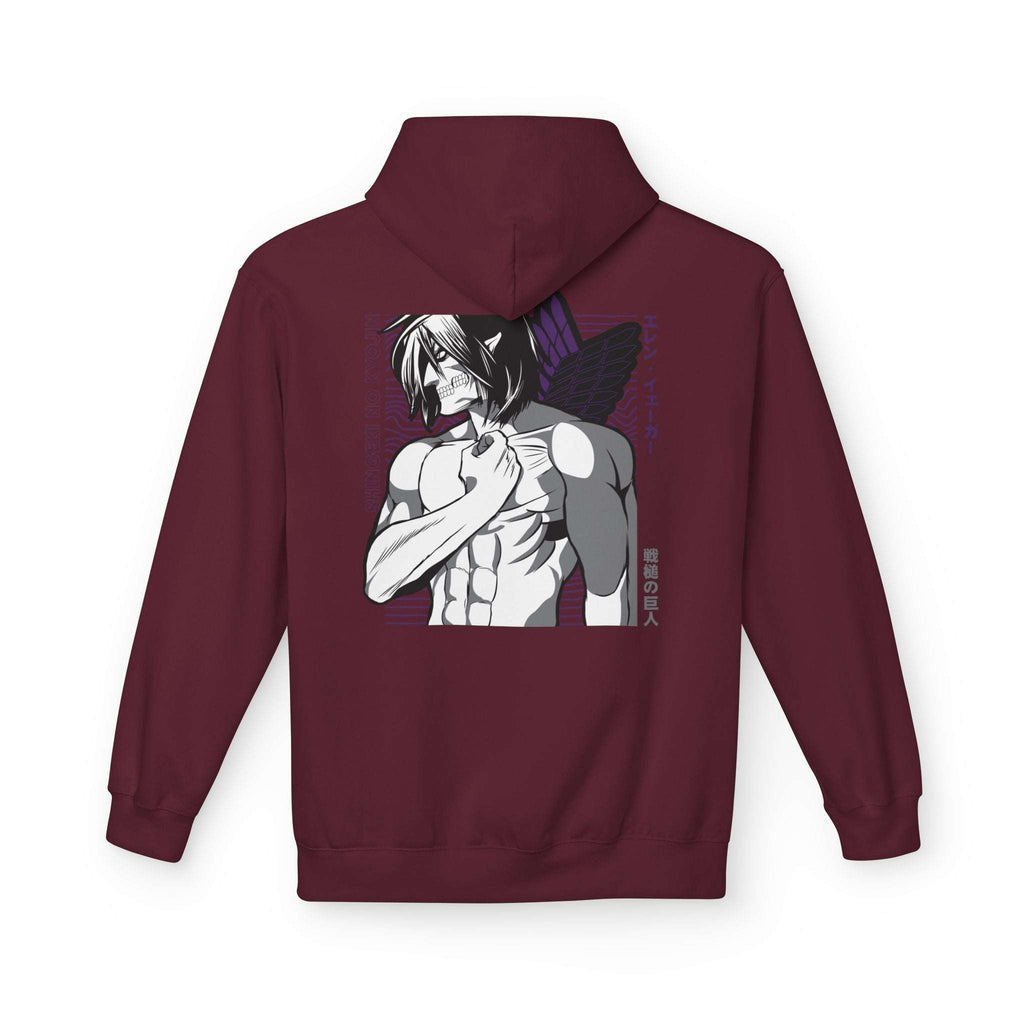 Eren - Attack on Titan Maklenn Eren - Attack on Titan Hoodie Maklenn www.maklenn.com India 39.87