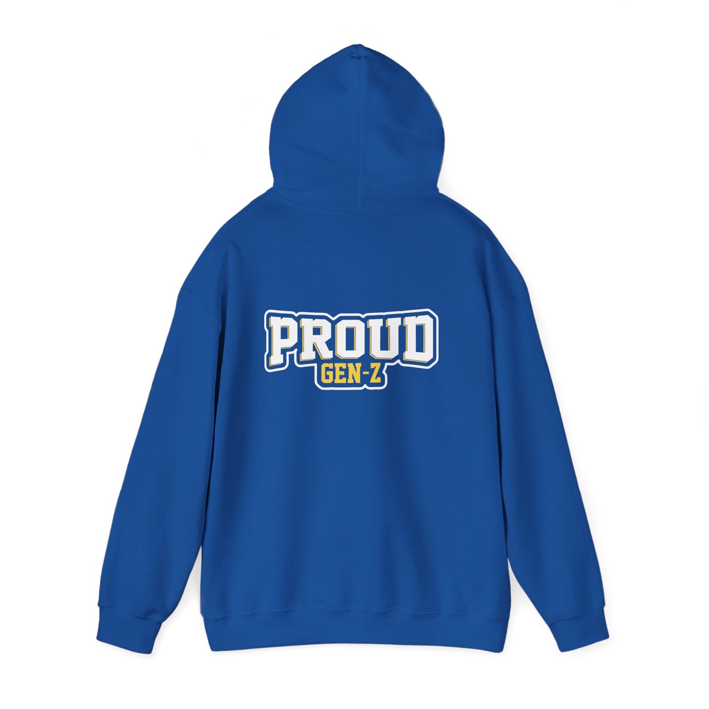 Proud Gen-Z Hoodie, Cozy Streetwear for Teens, Unisex Sweatshirt, Perfect Gift for Graduations, Everyday Casual Wear, Trendy Apparel Printify