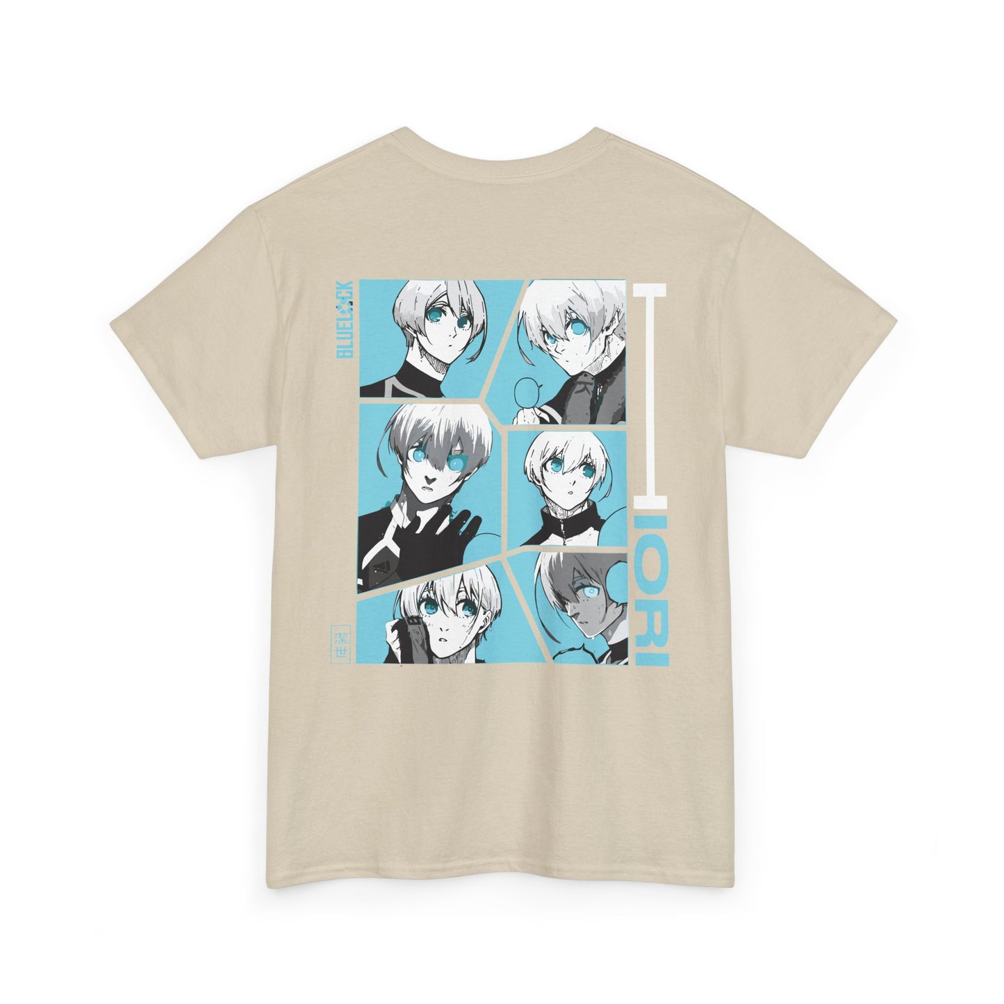 Iiori "Calm Storm" Blue Lock Heavyweight Tee | Maklenn