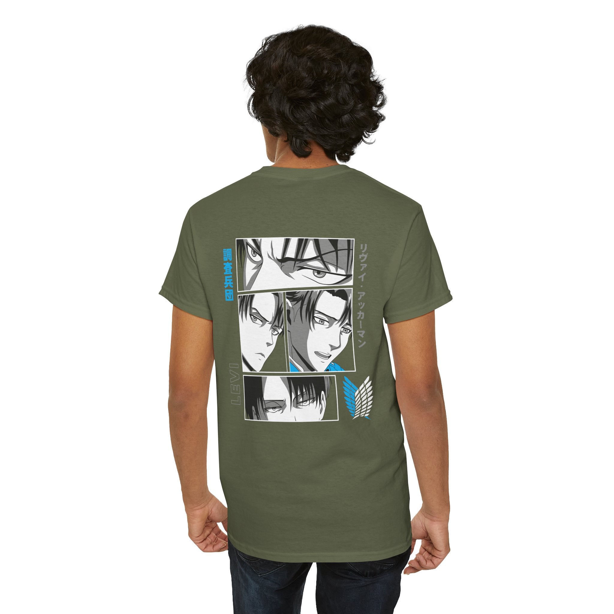 Captain Levi Ackerman Attack on Titan AOT Anime Streetwear – View 28 | Maklenn