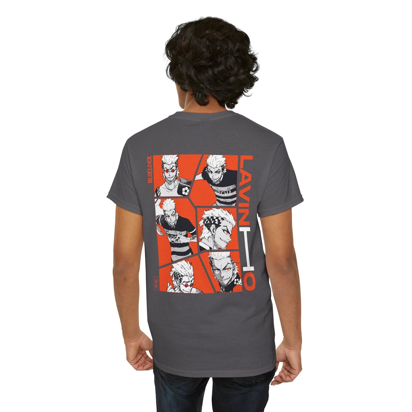 Lavinho "Samba Star" Blue Lock Heavyweight Tee | Maklenn