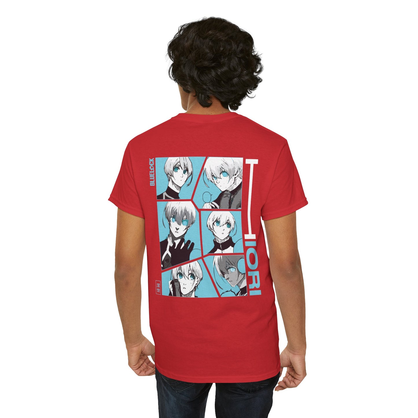 Iiori "Calm Storm" Blue Lock Heavyweight Tee | Maklenn