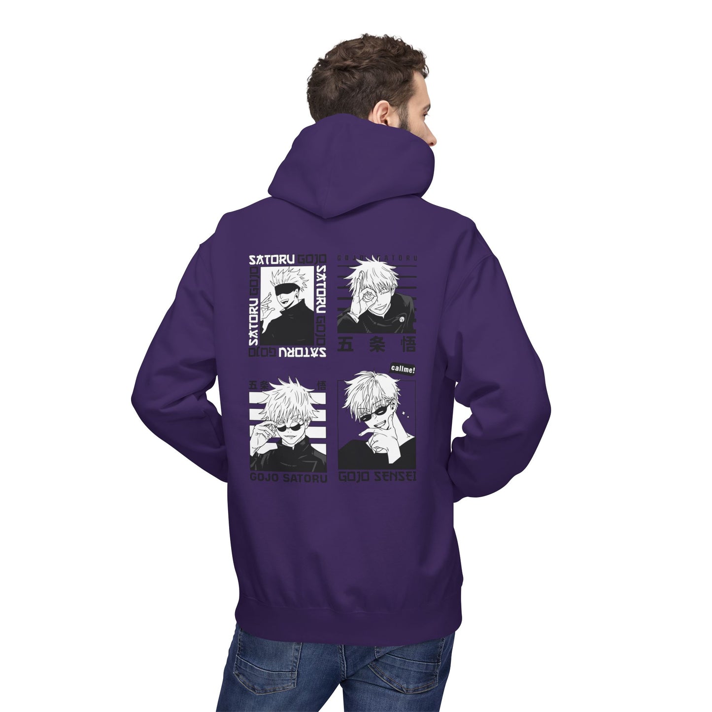 Jujutsu Kaisen Hoodie — Gojo & Characters Graphic Anime Pullover
