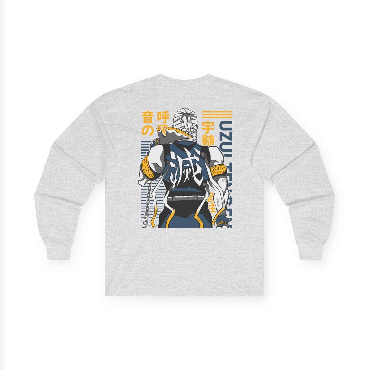 Long Sleeve Tee - Uzui Tenten Hashira Demon Slayer Design