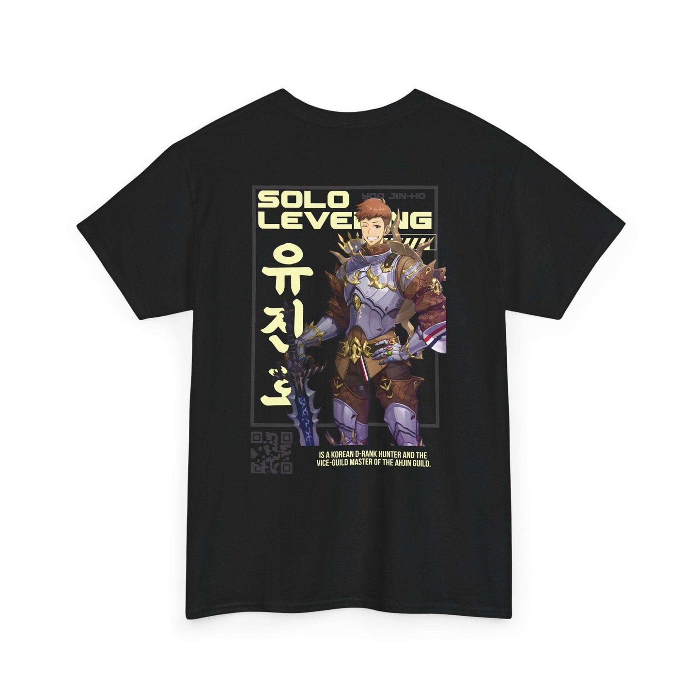 Solo Leveling T-Shirt — Anime Fantasy Graphic Tee (Front Text & Back Hunter Art) Maklenn Solo Leveling T-Shirt — Anime Fantasy Graphic Tee (Front Text & Back Hunter Art) T-Shirt Maklenn www.maklenn.com India 21.80
