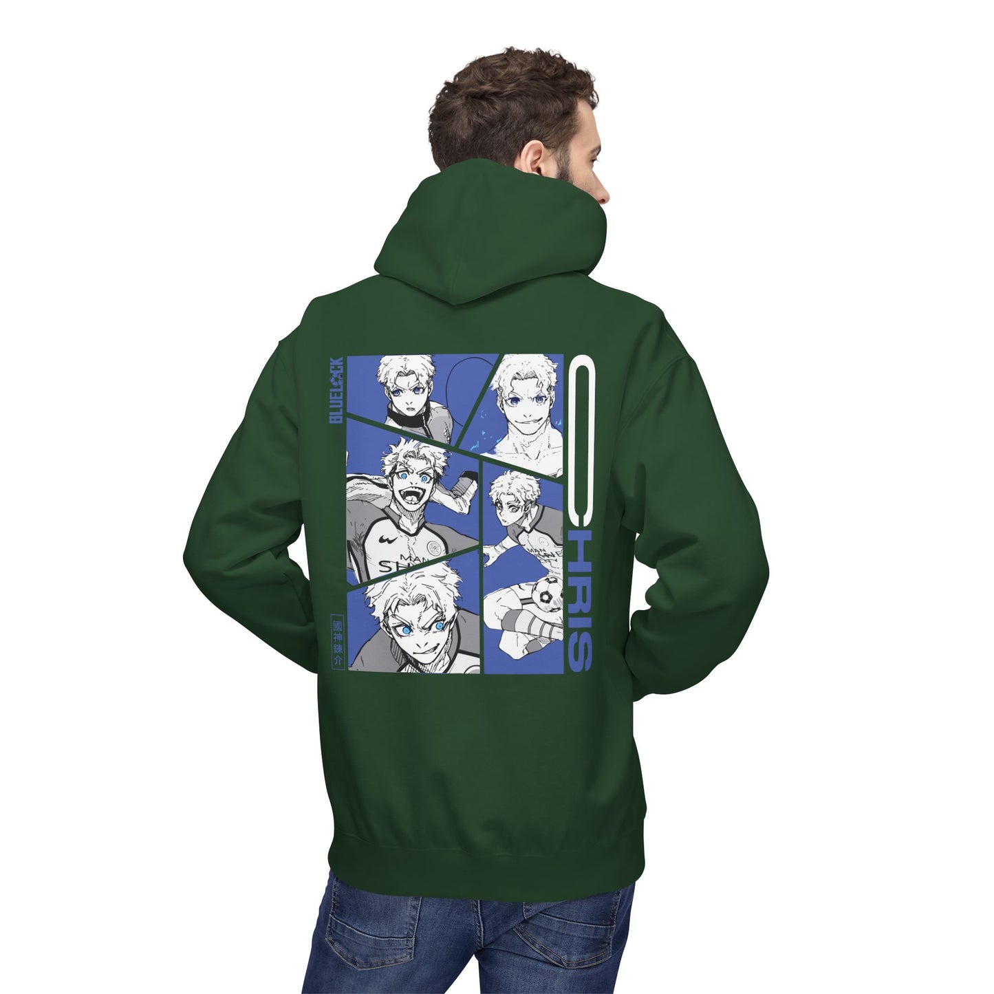 Chris "Prince" Blue Lock Hoodie | Maklenn
