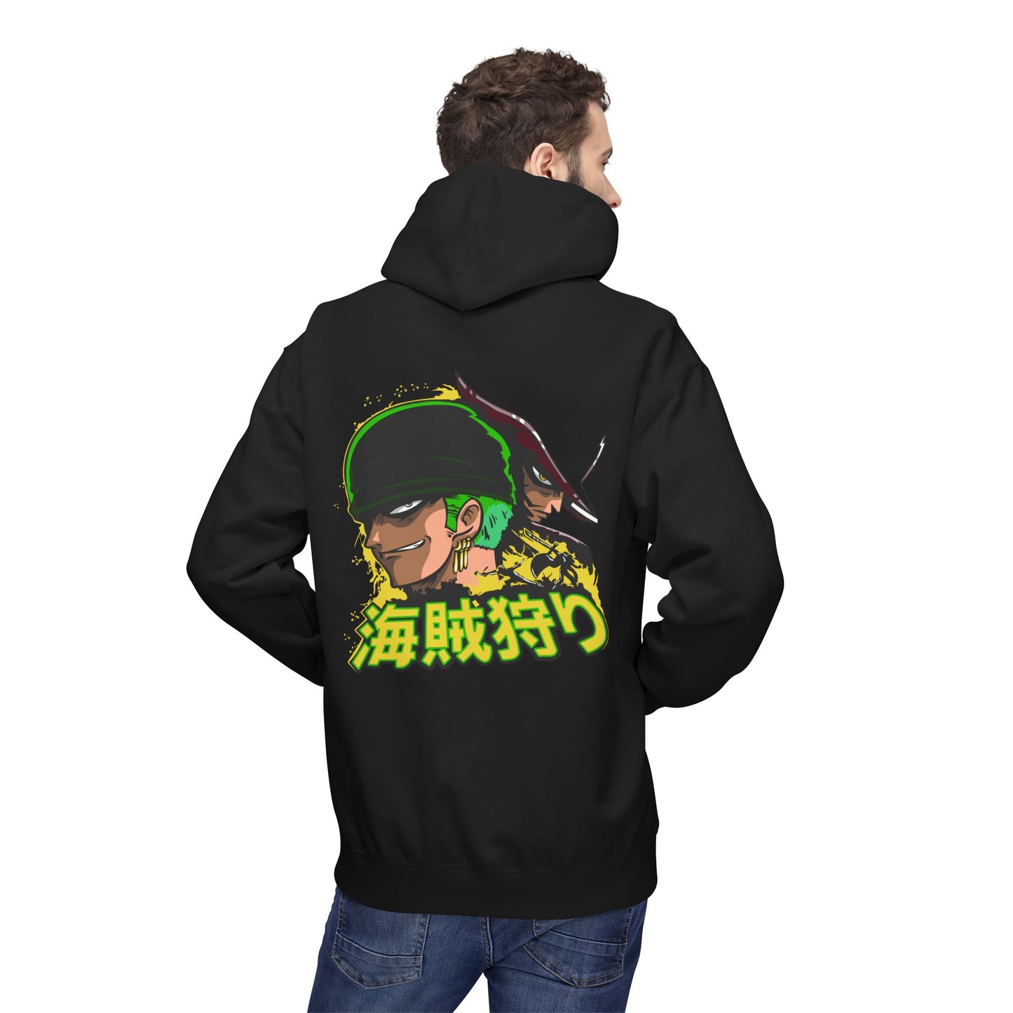 Hoodie - Zoro Pirate Hunter Anime Graphic Hoodie (海賊狩り)