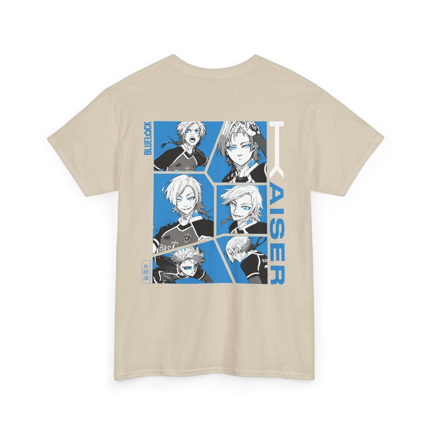 Kaiser "Blue Rose" Blue Lock Heavyweight Tee | Maklenn