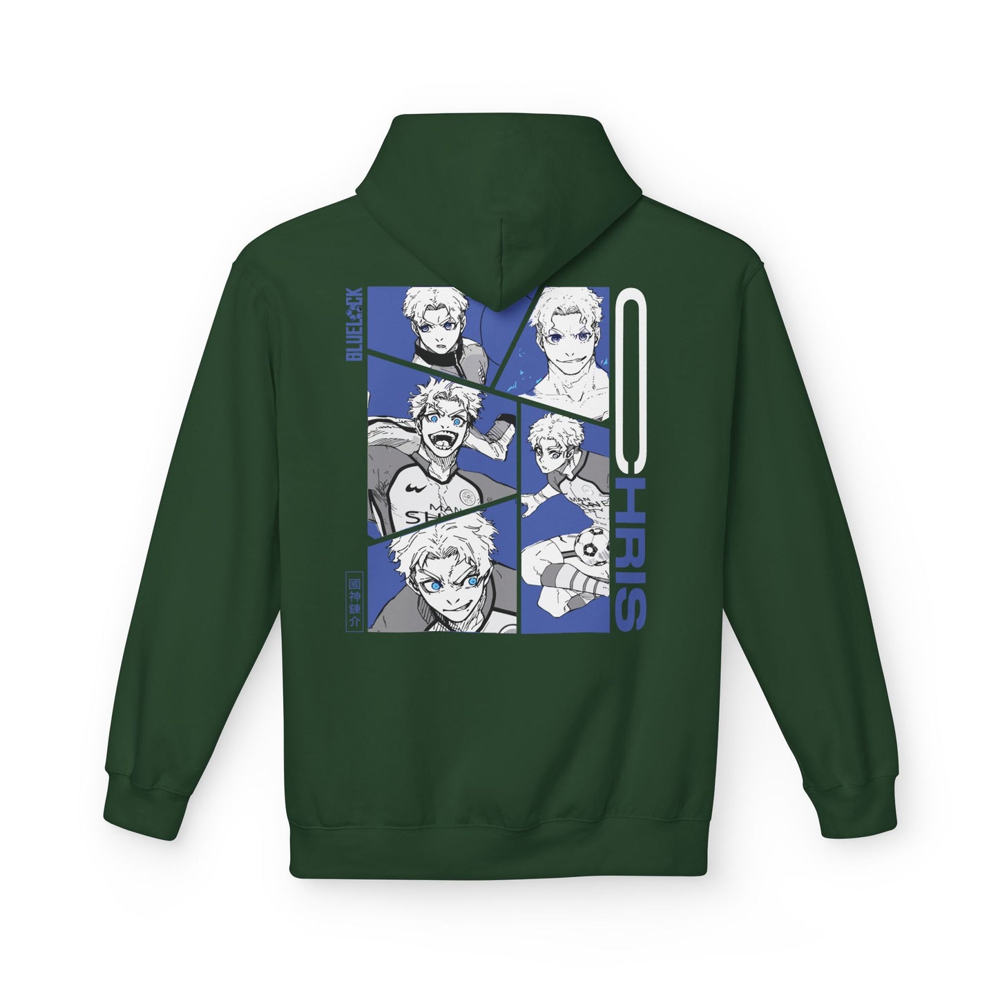 Chris "Prince" Blue Lock Hoodie | Maklenn