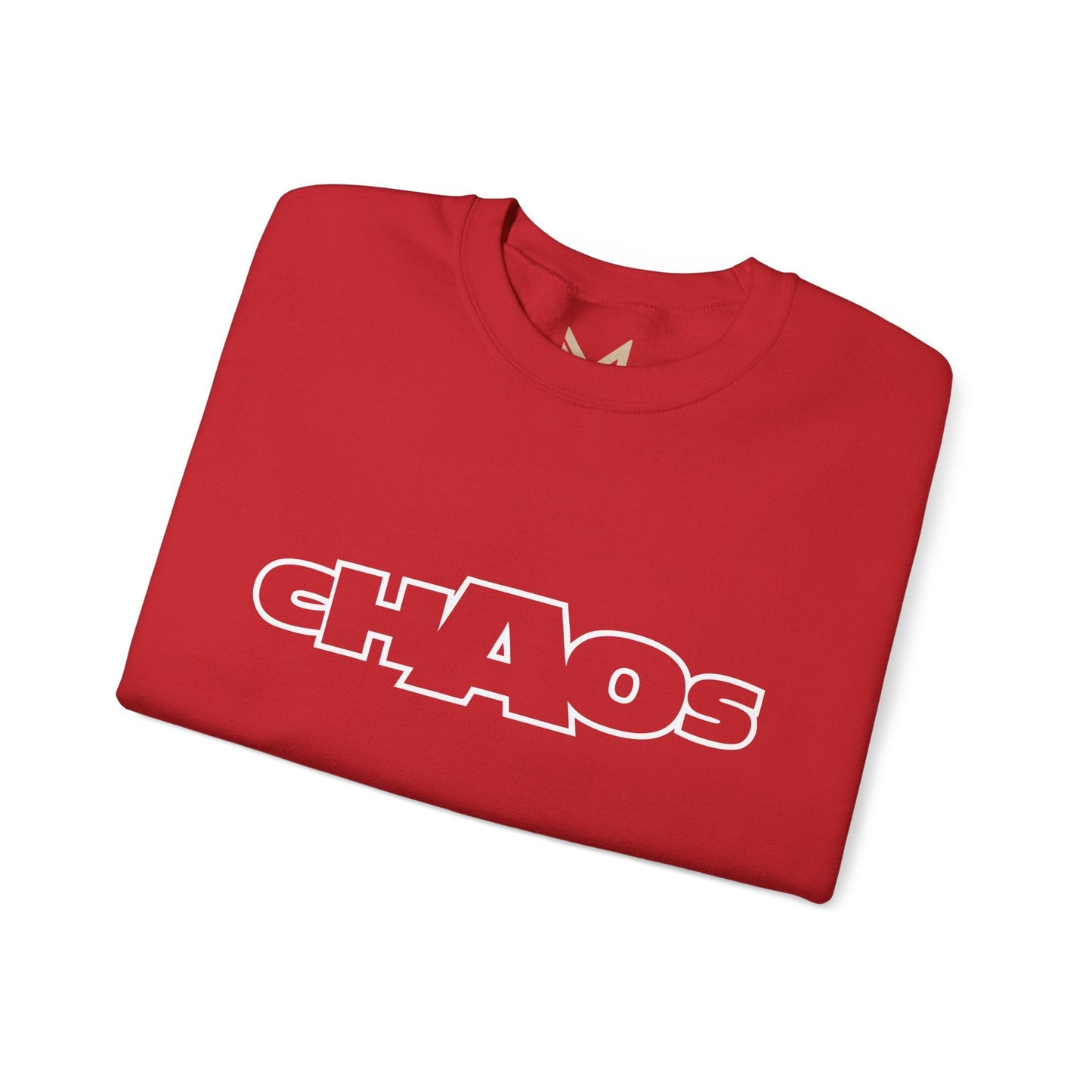 Chaos Unisex Heavy Blend™ Crewneck Sweatshirt | Cozy Streetwear, Casual Outfit, Trendy Gift, Everyday Wear, Graphic Apparel, Unisex Top - Maklenn