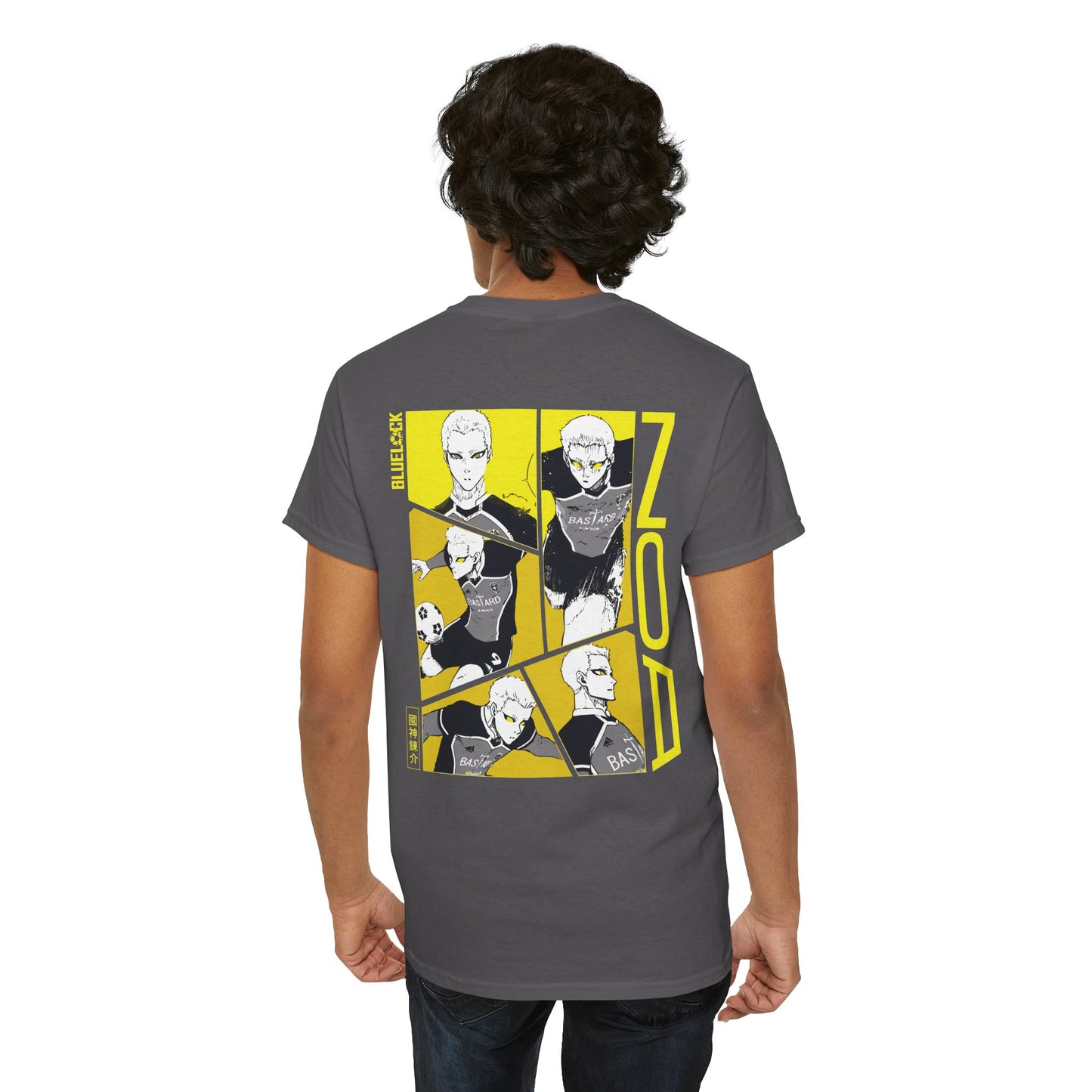 Noa "Zero" Blue Lock Heavyweight Tee | Maklenn