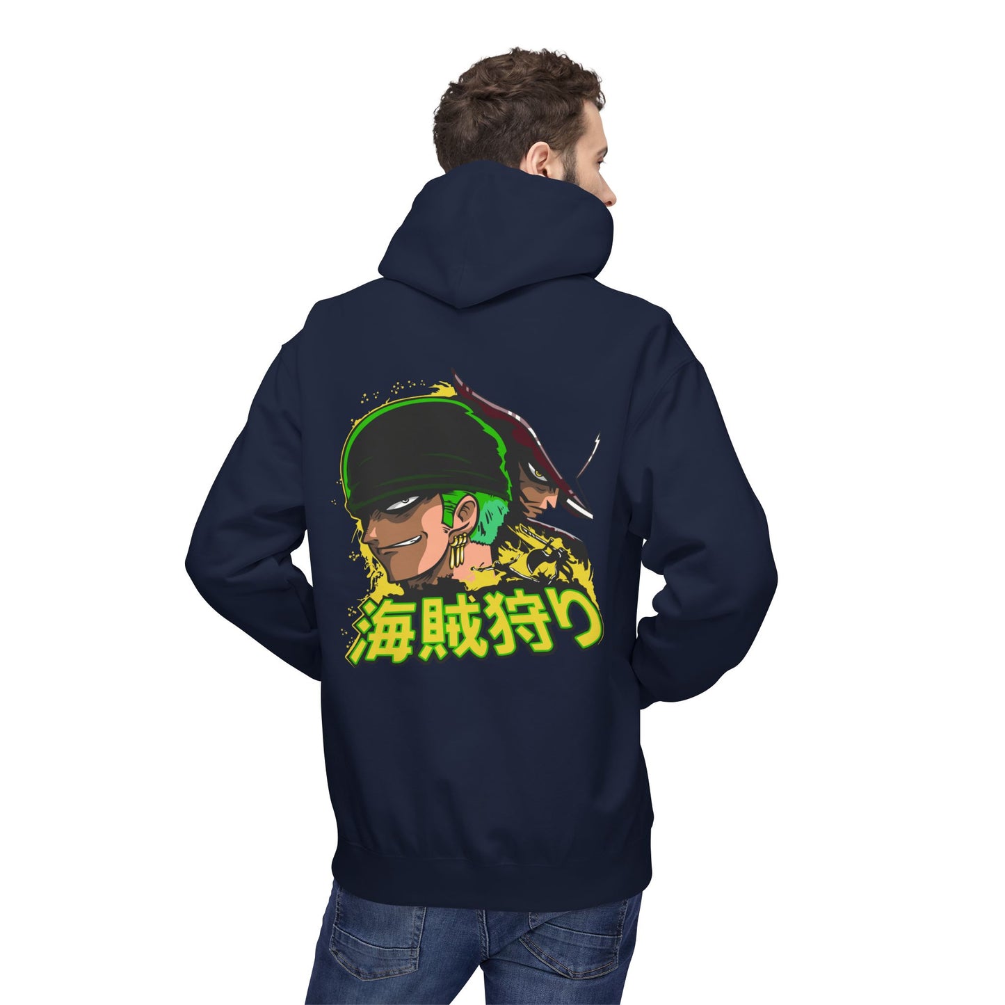 Hoodie - Zoro Pirate Hunter Anime Graphic Hoodie (海賊狩り)