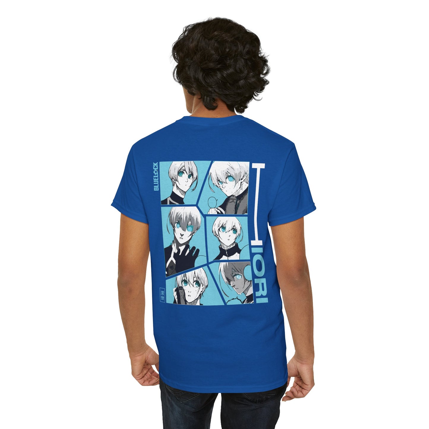 Iiori "Calm Storm" Blue Lock Heavyweight Tee | Maklenn