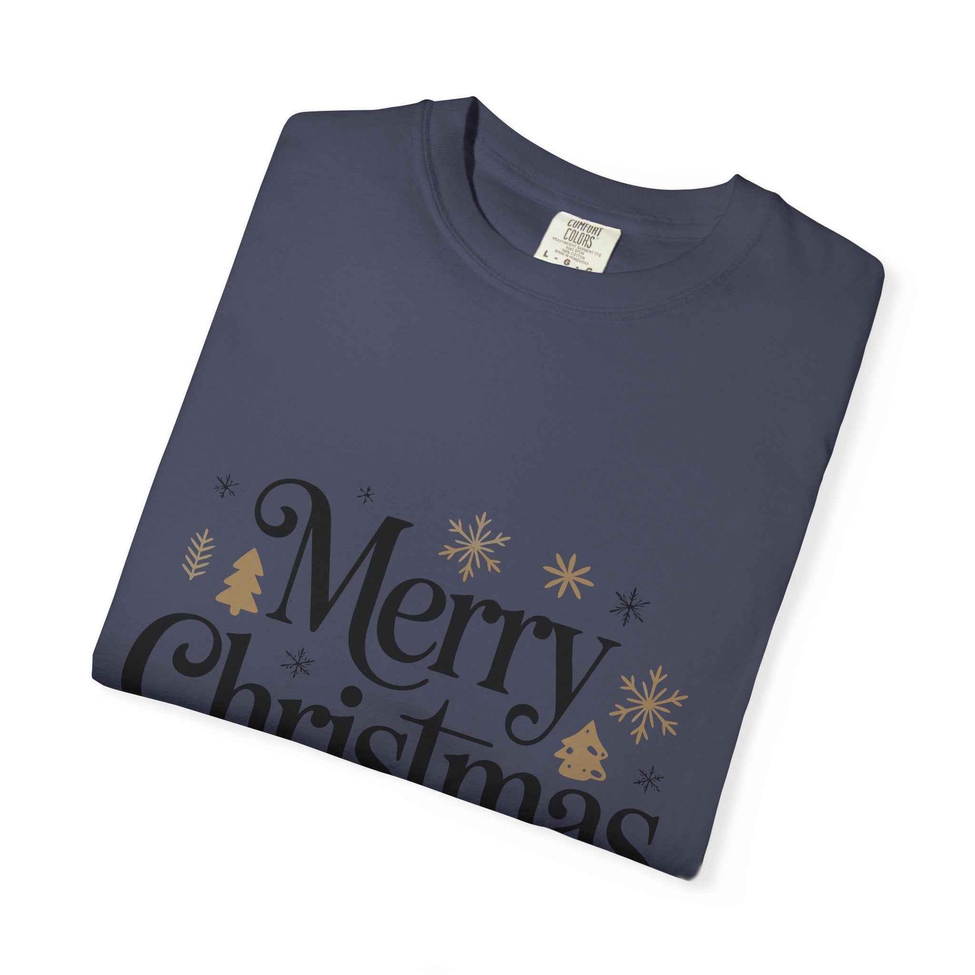 Merry Christmas T-Shirt — Classic Holiday Graphic Tee