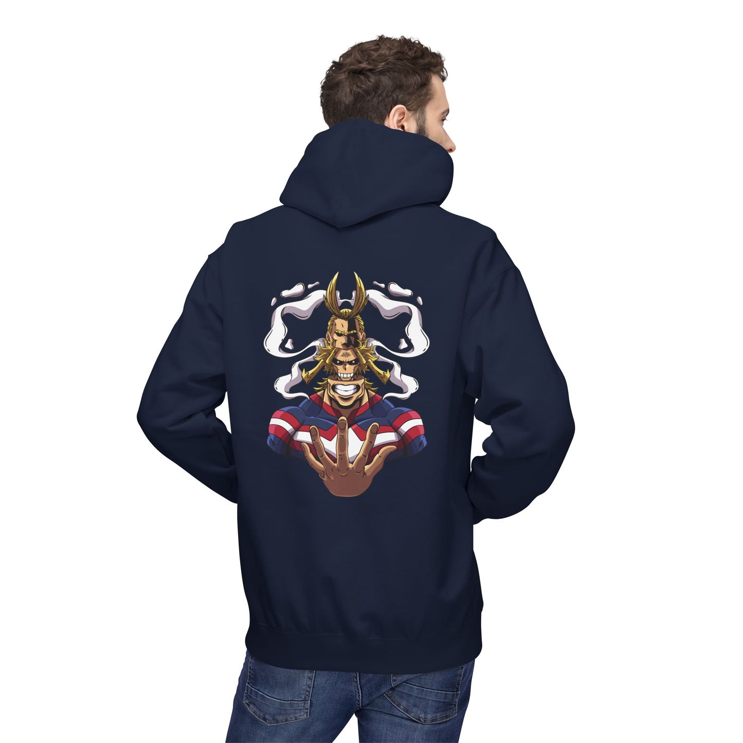 Hoodie - All Might Anime Graphic Hoodie (Plus Ultra)