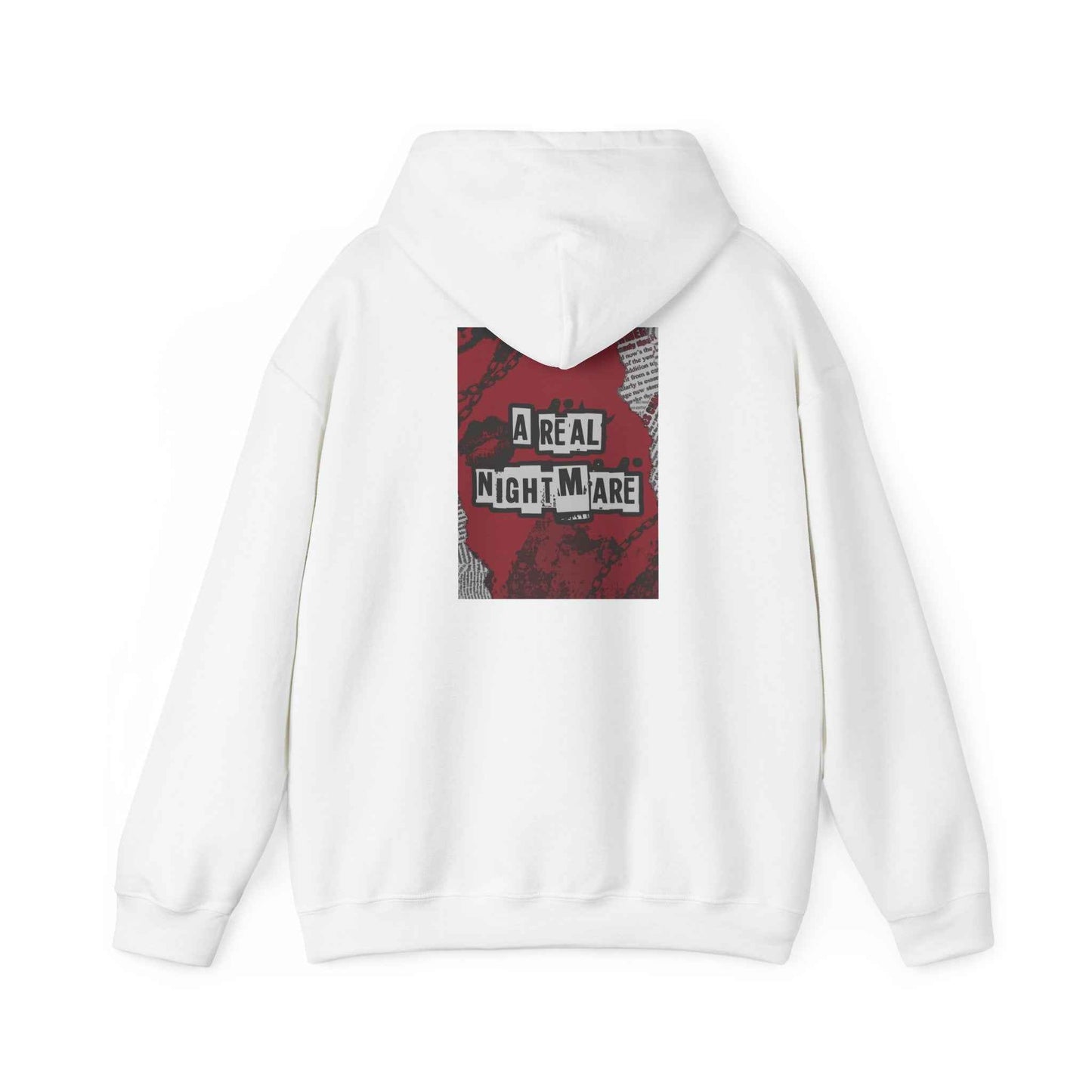 A Real Nightmare Hoodie - Cozy Unisex Sweatshirt for Halloween, Casual Wear, Gifts, Fall Fashion, Party,USA trend, Mens hoodie us,Australia genz edition,Canada online hoodie fashion