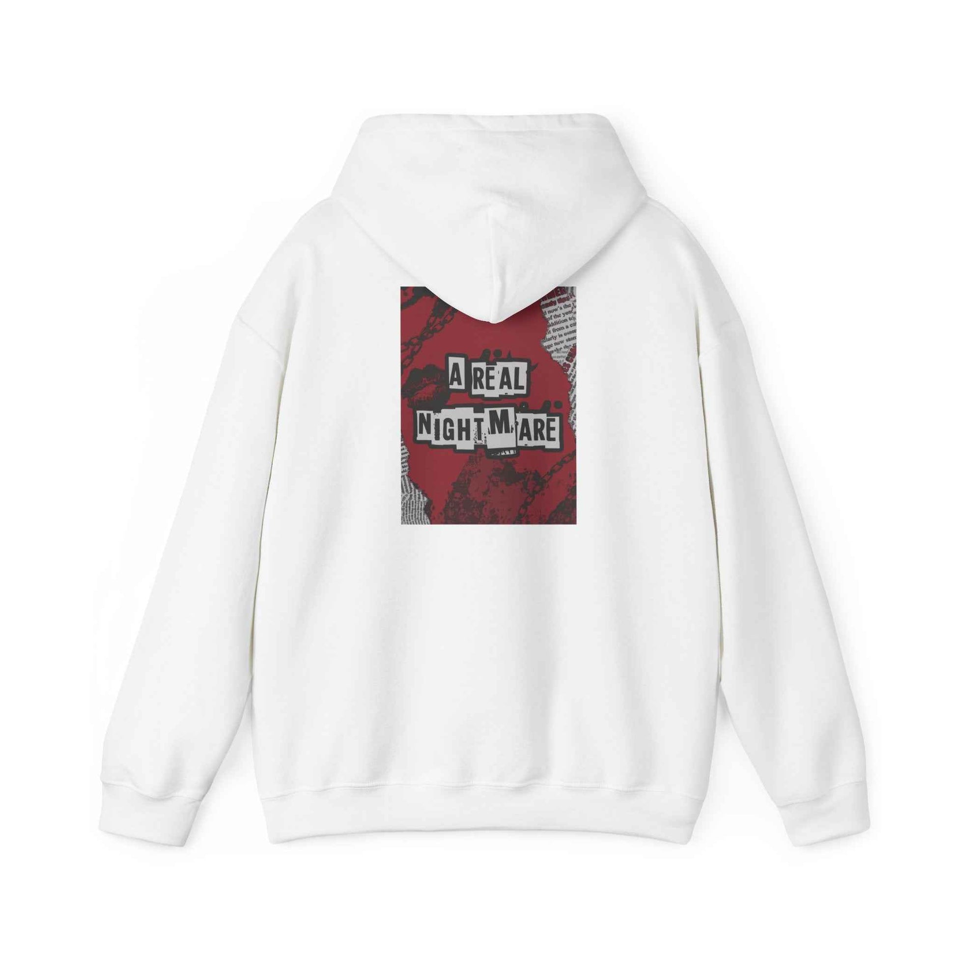 A Real Nightmare Hoodie - Cozy Unisex Sweatshirt for Halloween, Casual Wear, Gifts, Fall Fashion, Party,USA trend, Mens hoodie us,Australia genz edition,Canada online hoodie fashion