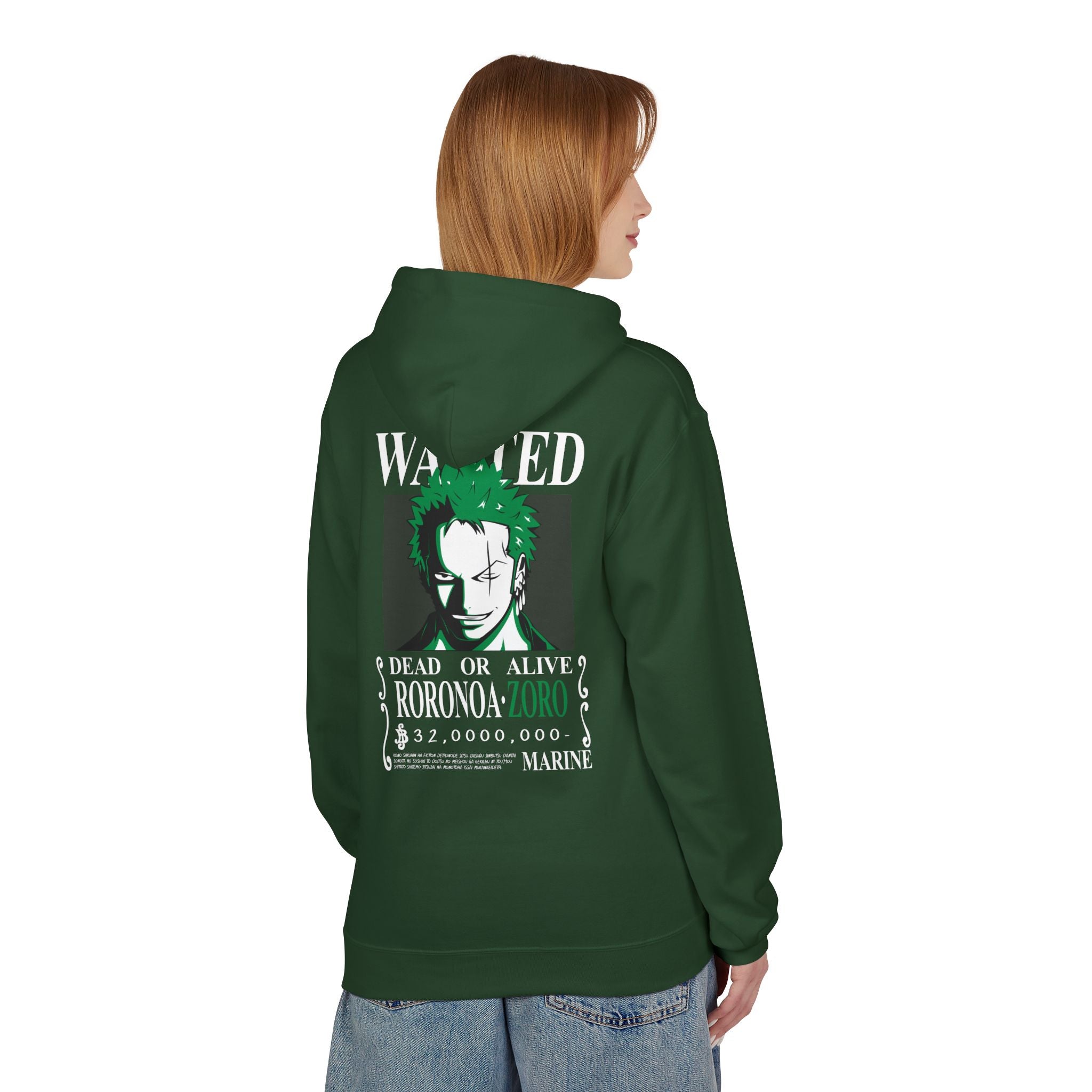 Roronoa Zoro "Wanted" | One Piece Hoodie