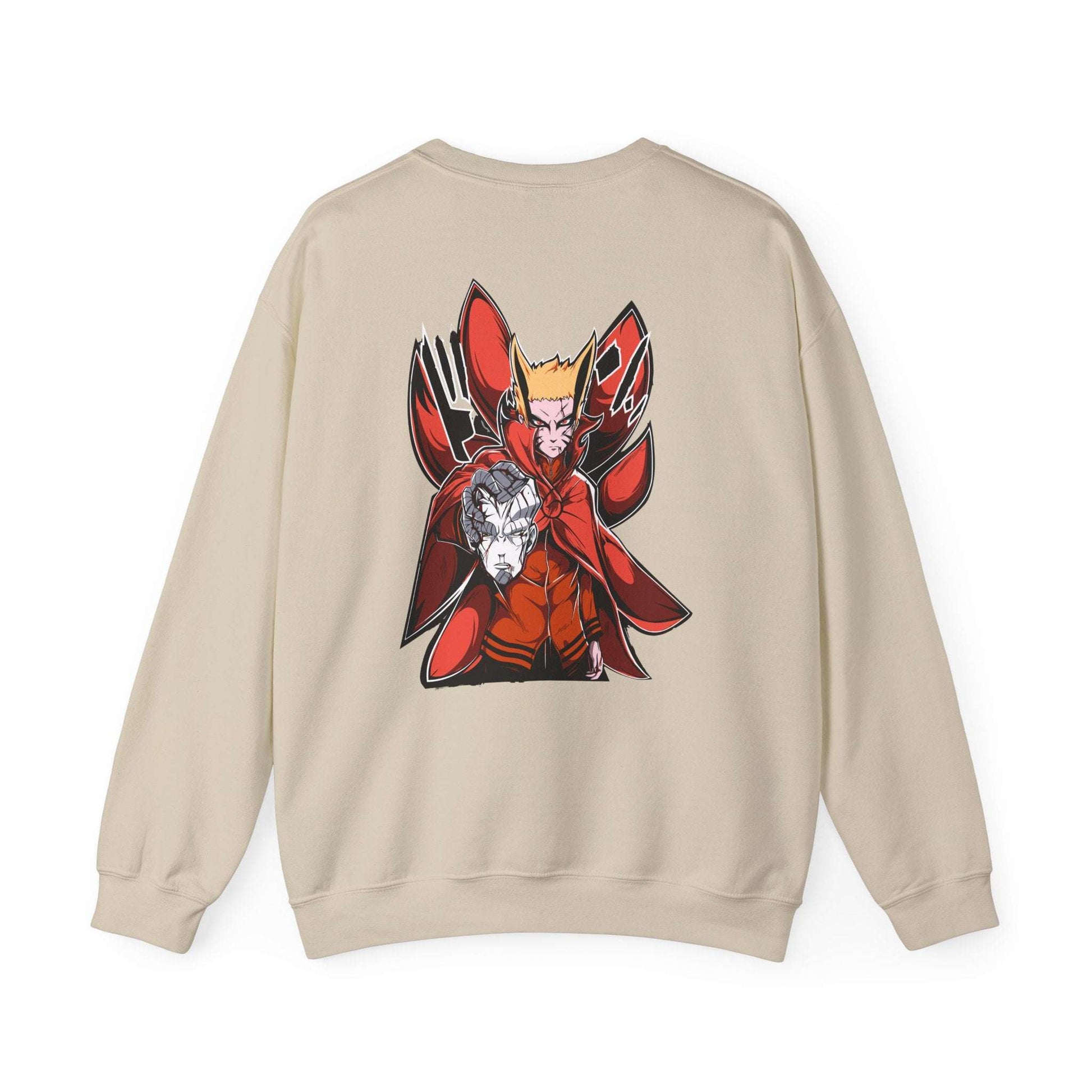 Anime Red Demon Crewneck Sweatshirt — Naruto-Inspired Kurama & Shadow Art Maklenn Anime Red Demon Crewneck Sweatshirt — Naruto-Inspired Kurama & Shadow Art Sweatshirt Maklenn www.maklenn.com India 33.23